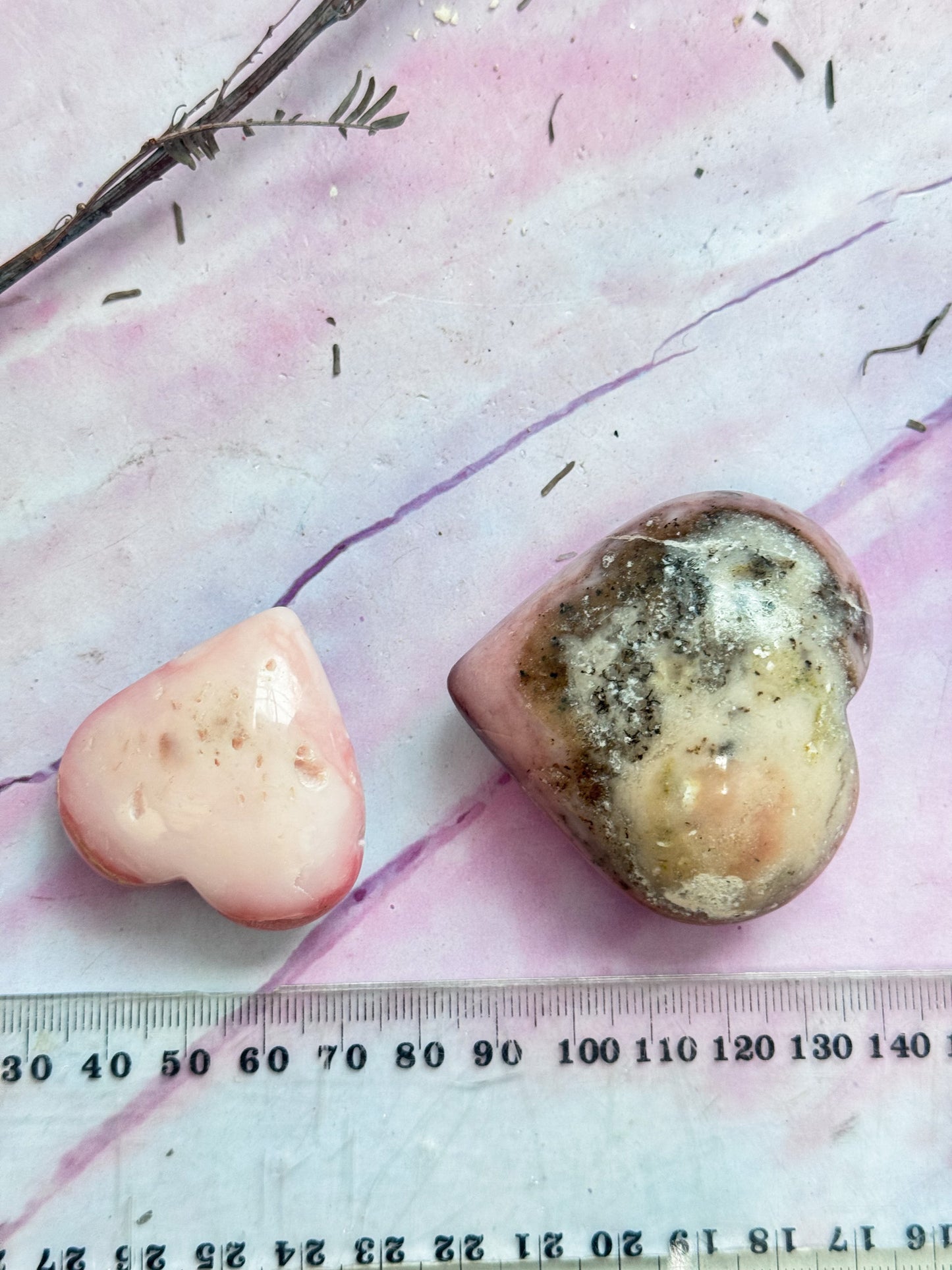 Peruvian Pink Opal Palmstones