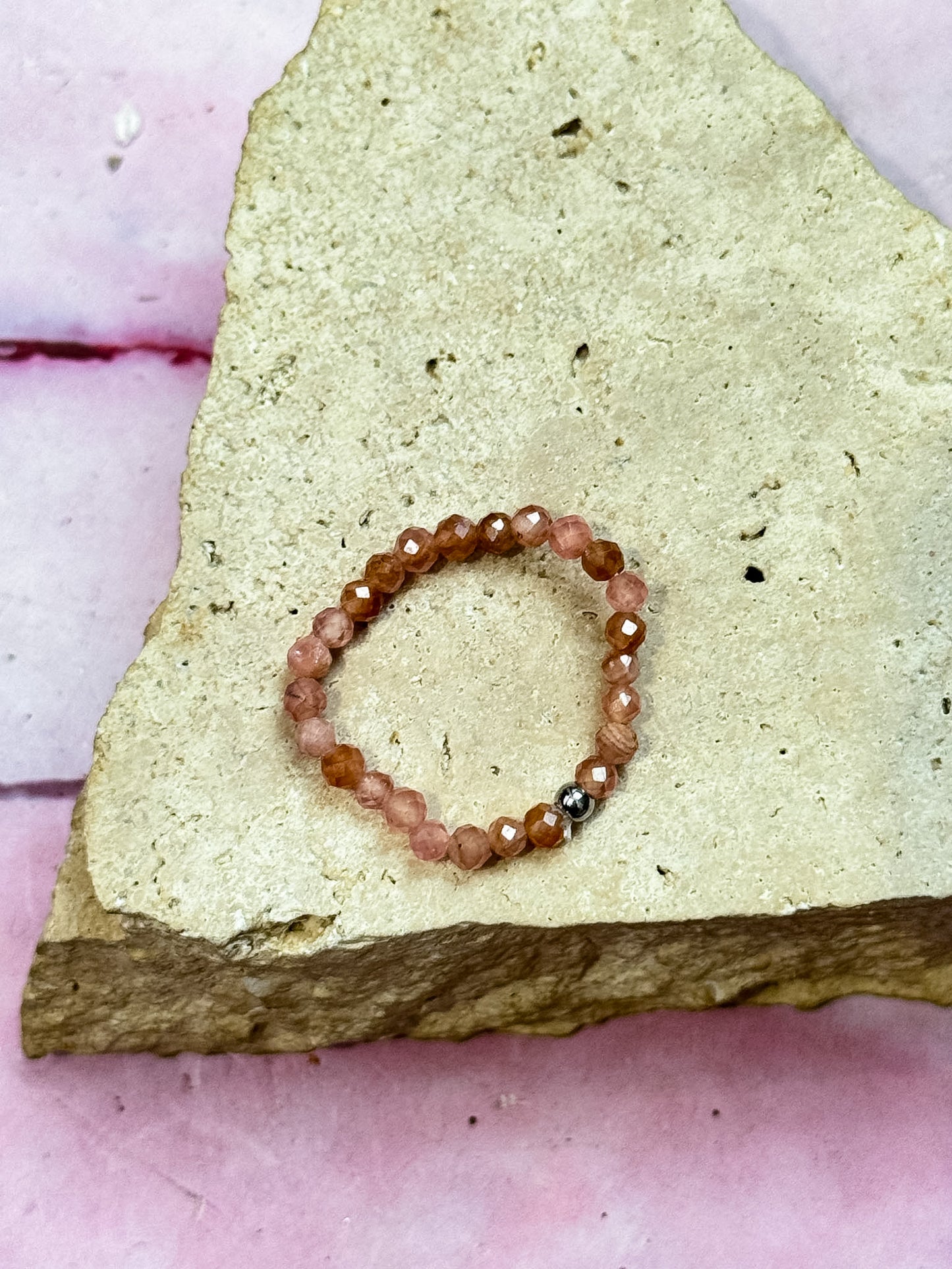 Faceted Anxiety Rings