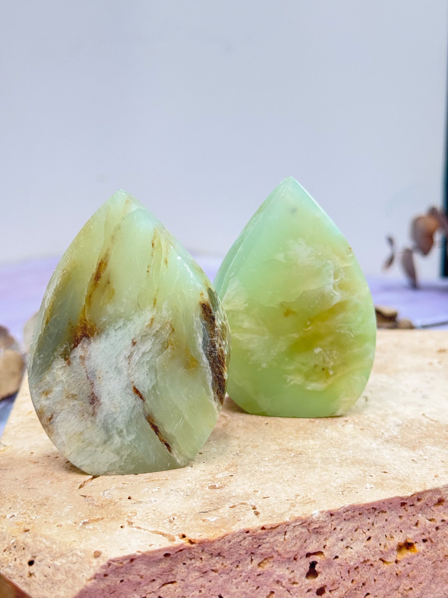 Blue Opal Flames