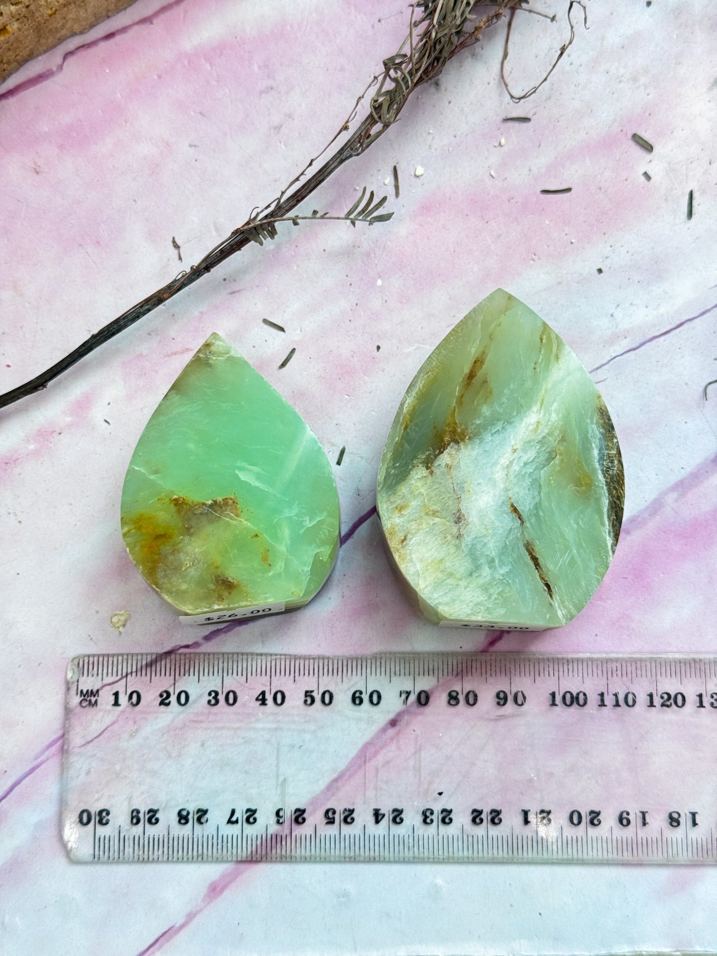 Blue Opal Flames