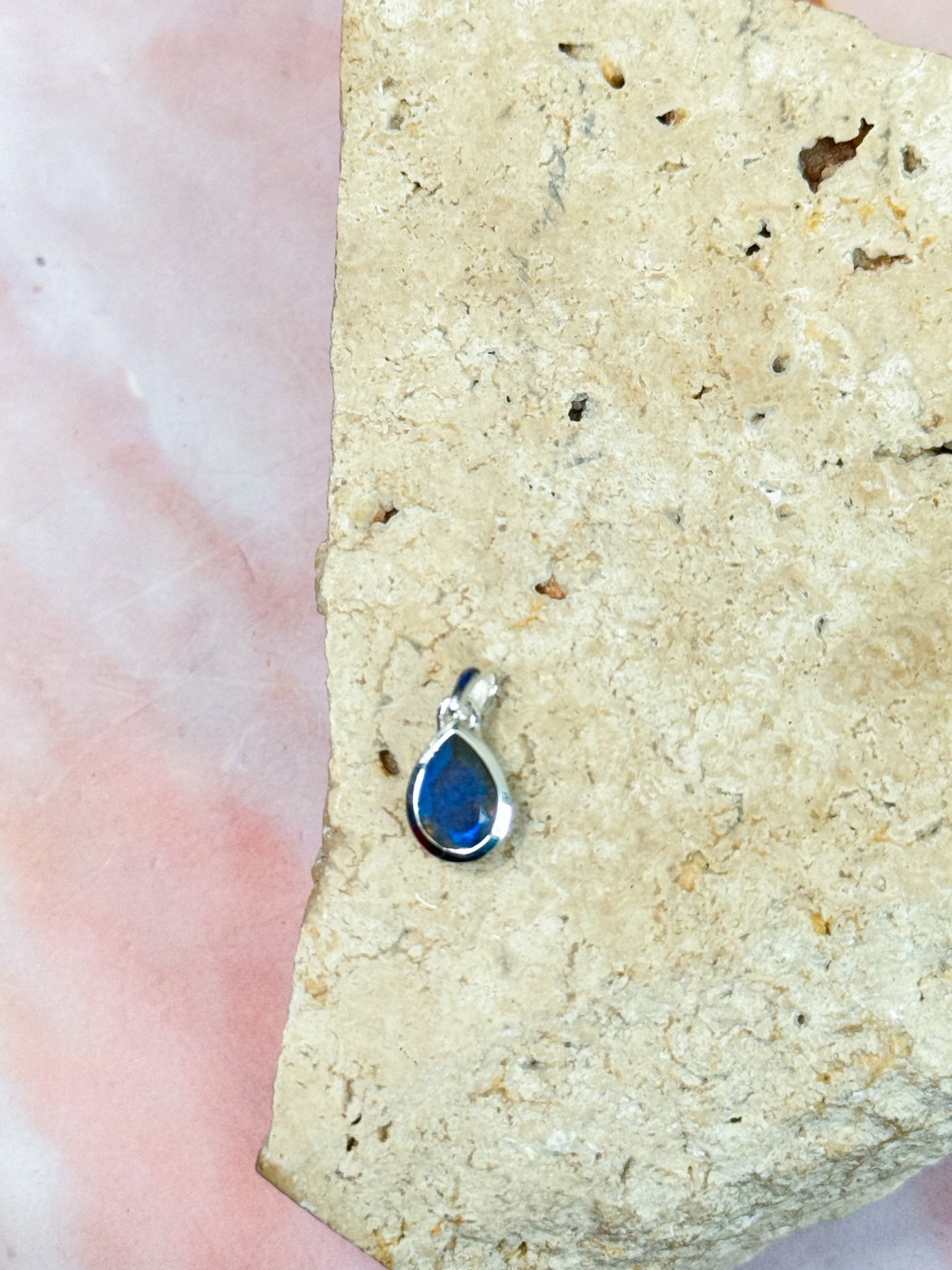 Dainty Labradorite Pendants