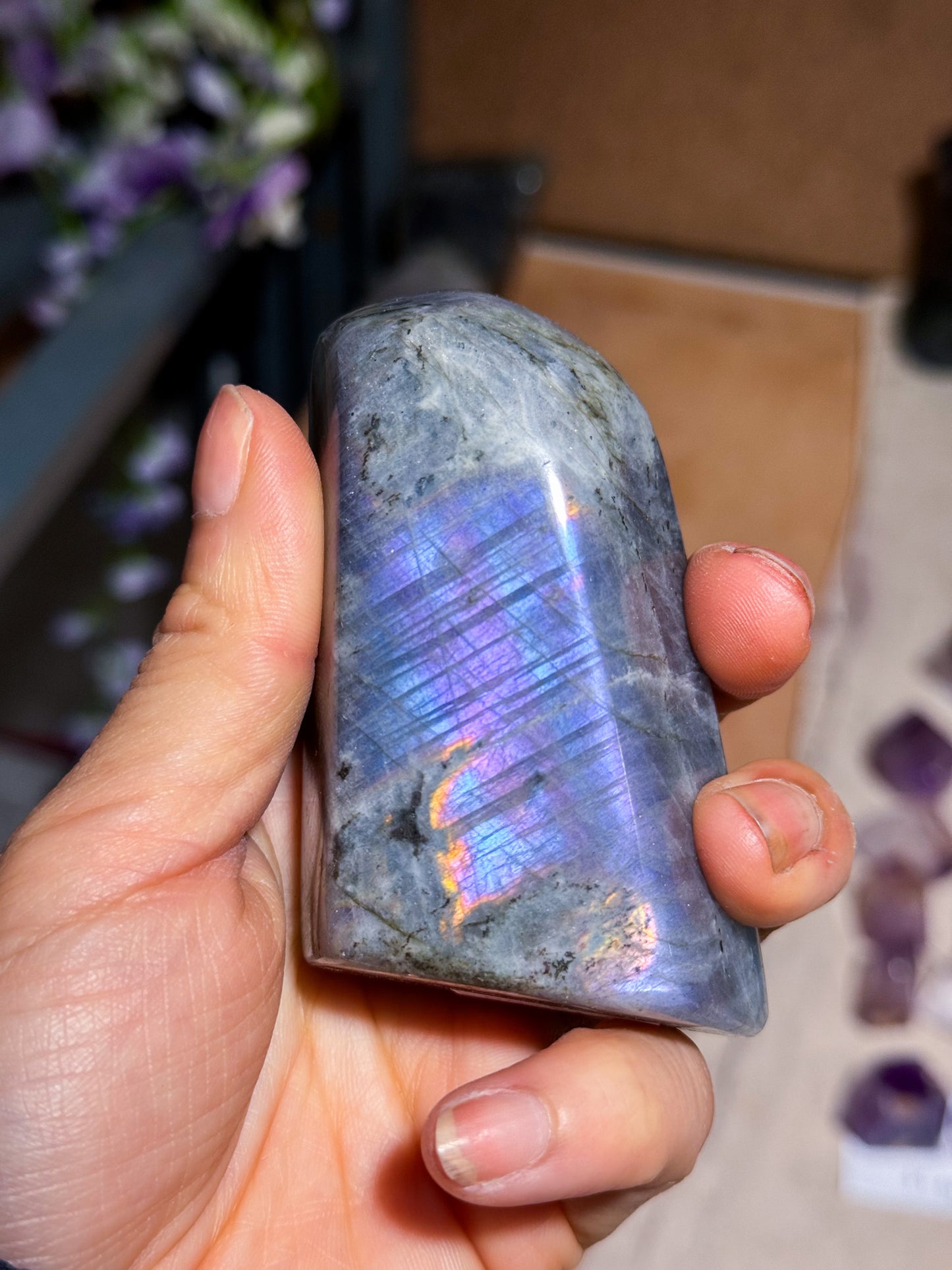 Purple Labradorite Freeform