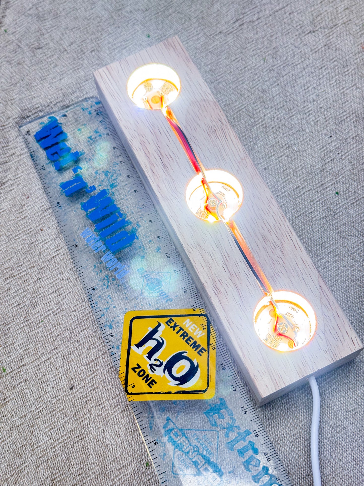 Triple Light Stands