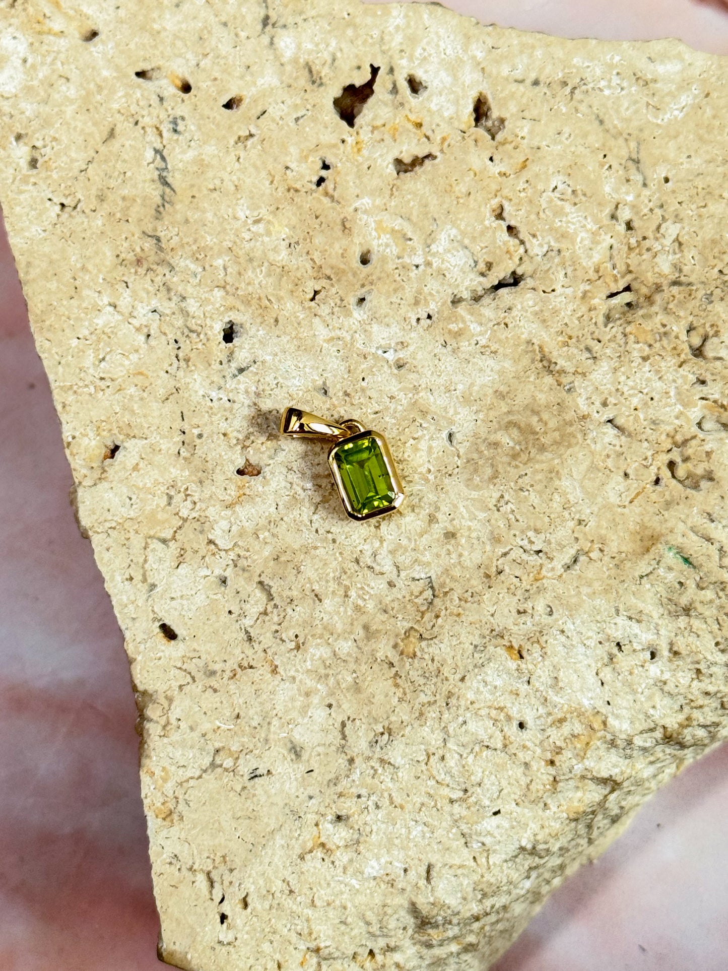Dainty Peridot Pendants (Drop 3)