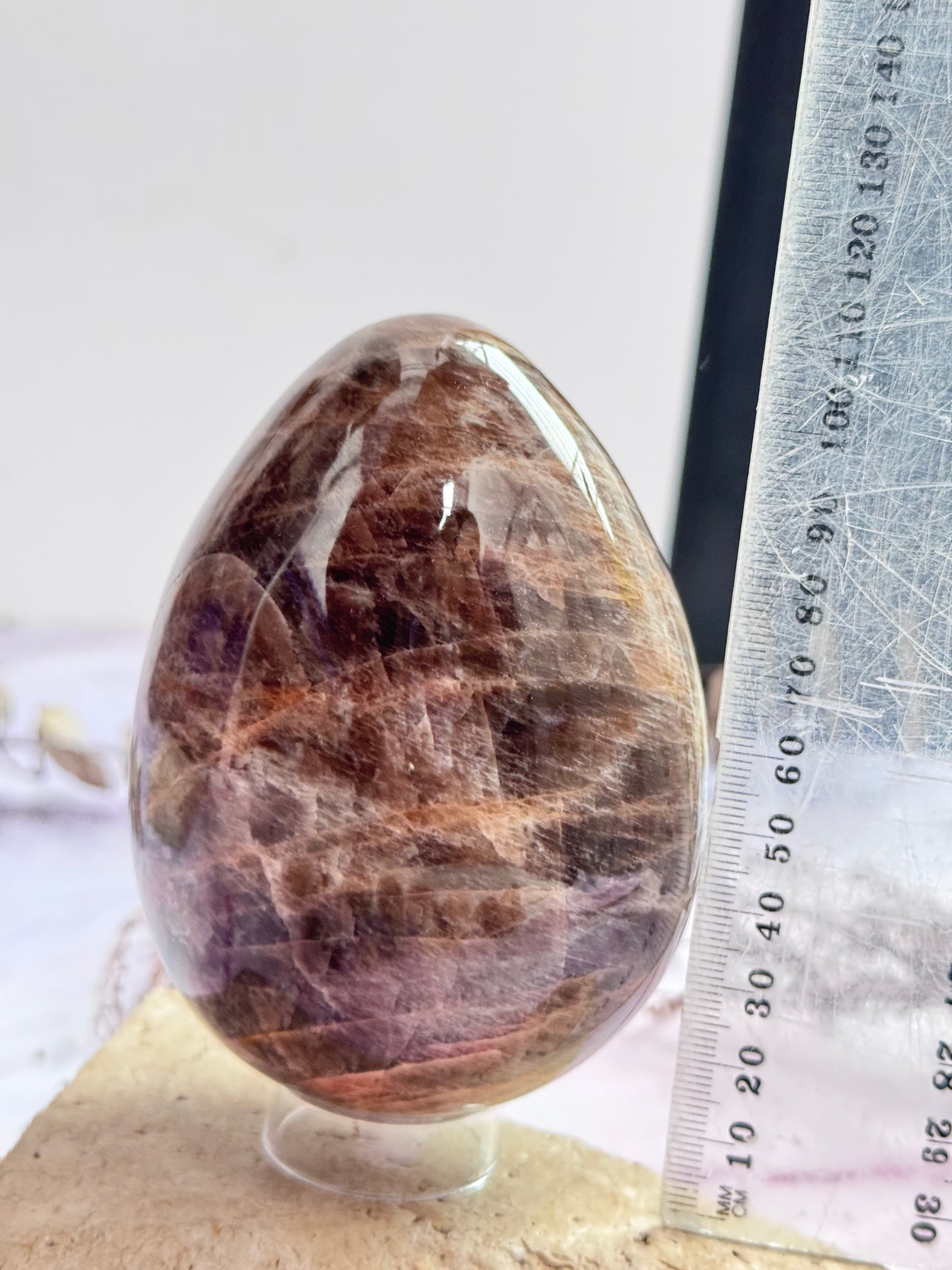 Black Moonstone Egg