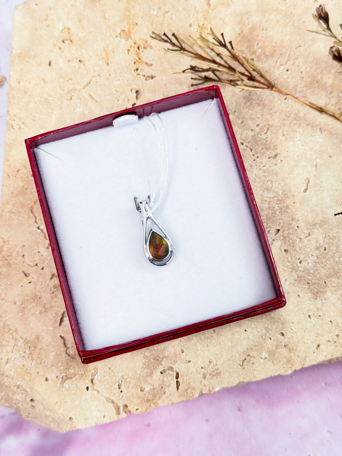 Ammolite Pendant