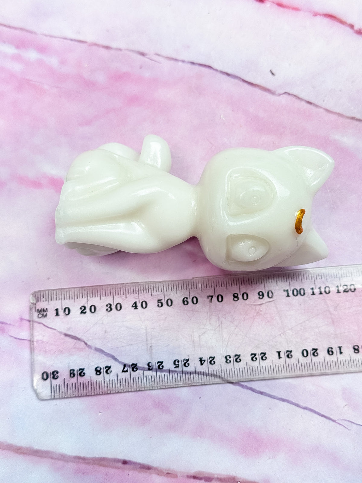 White Jade Luna Cat