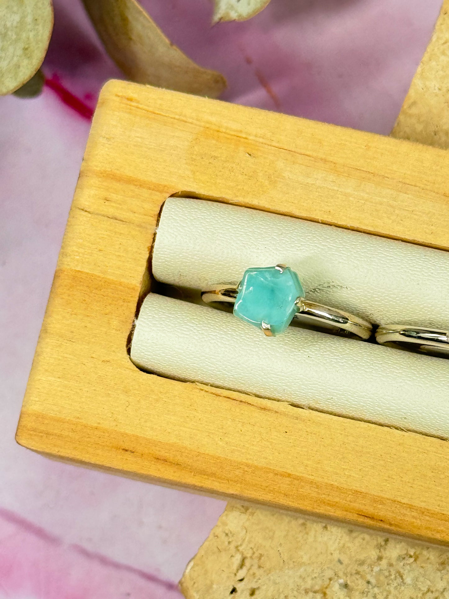 Larimar Rings