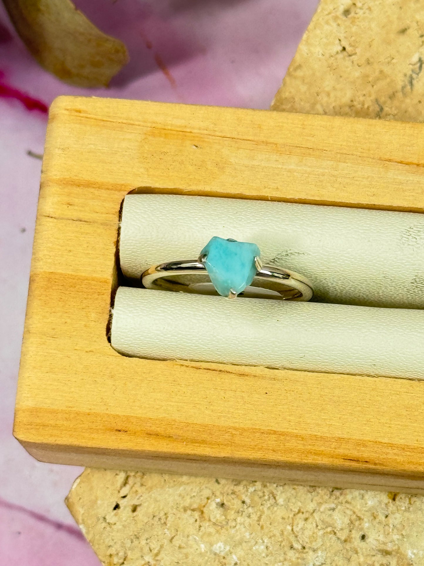 Larimar Rings
