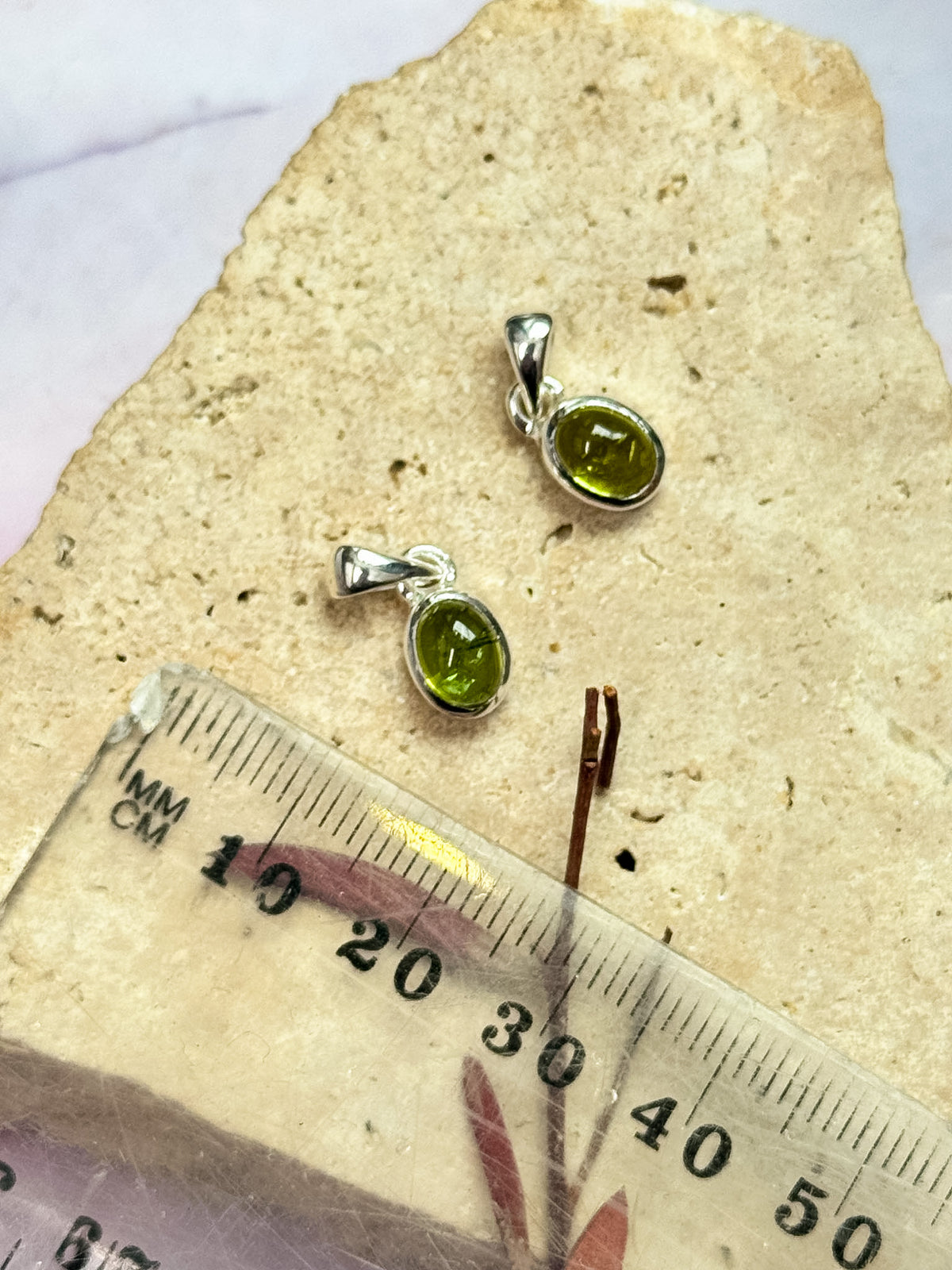 Watermelon Tourmaline Pendants