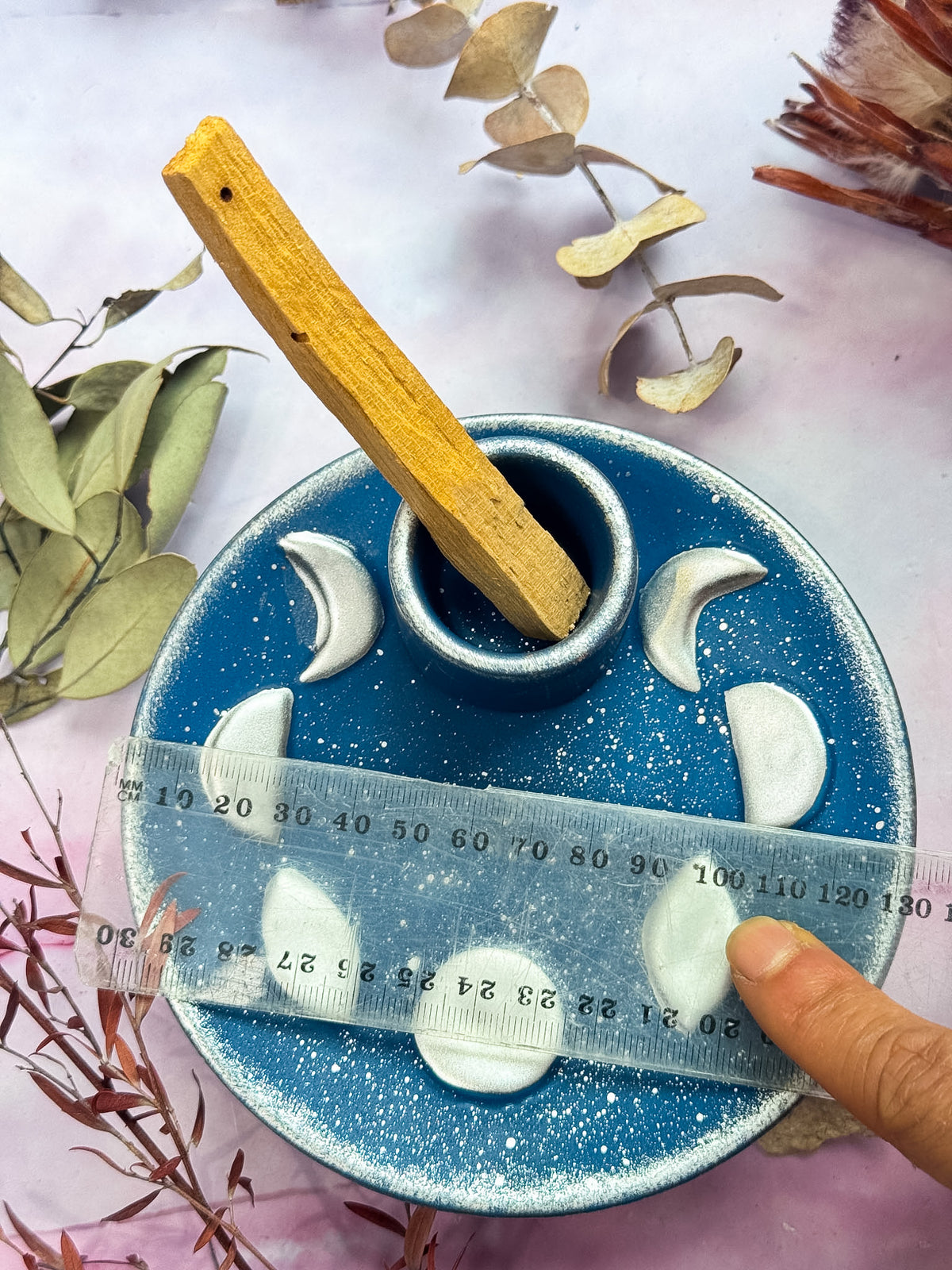 Palo Santo and Sage Moon Phase Holders