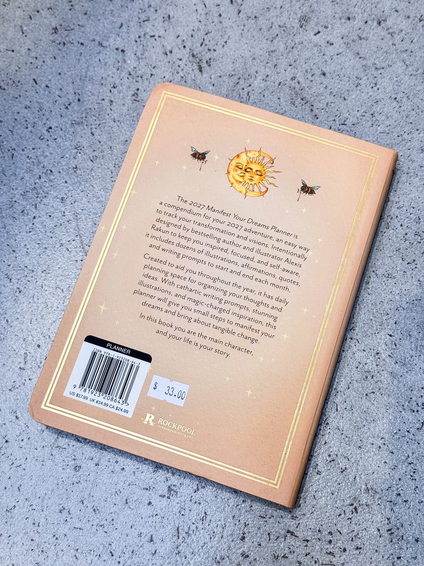 2027 Manifest Your Dreams Planner