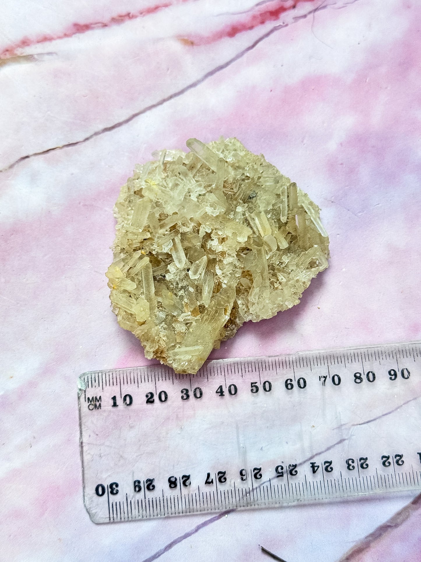 Laser Clear Quartz Clusters