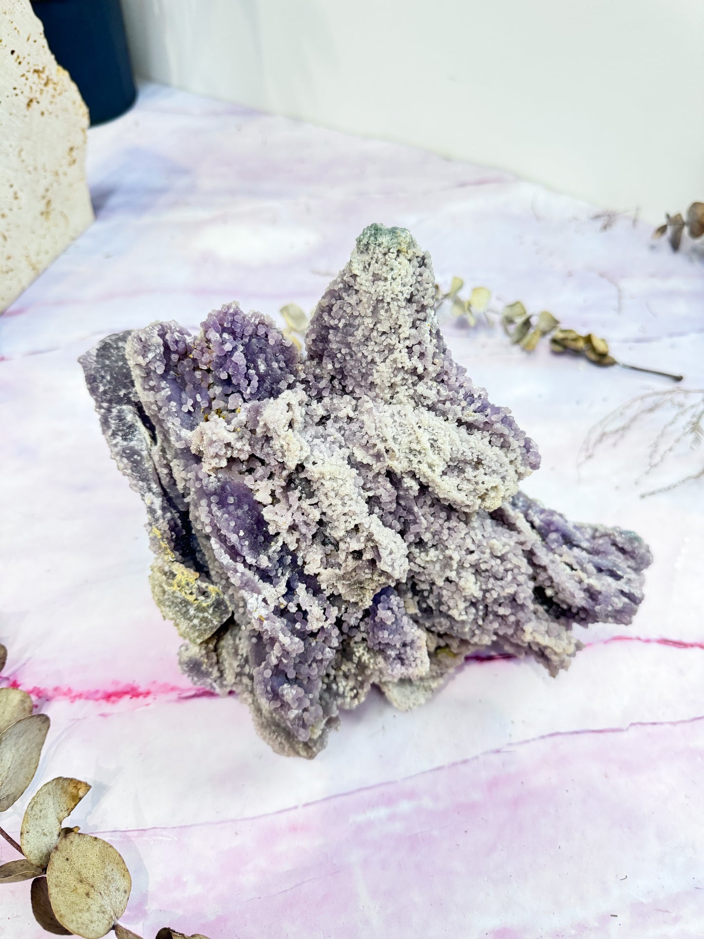 Large Grape Agate Cluster