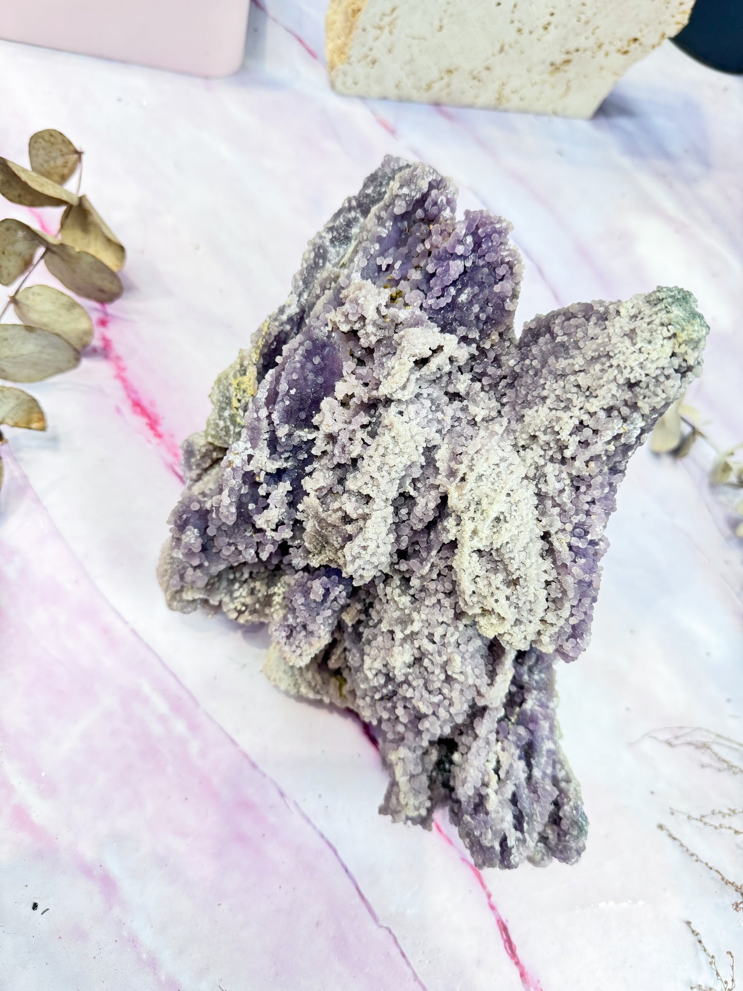 Large Grape Agate Cluster