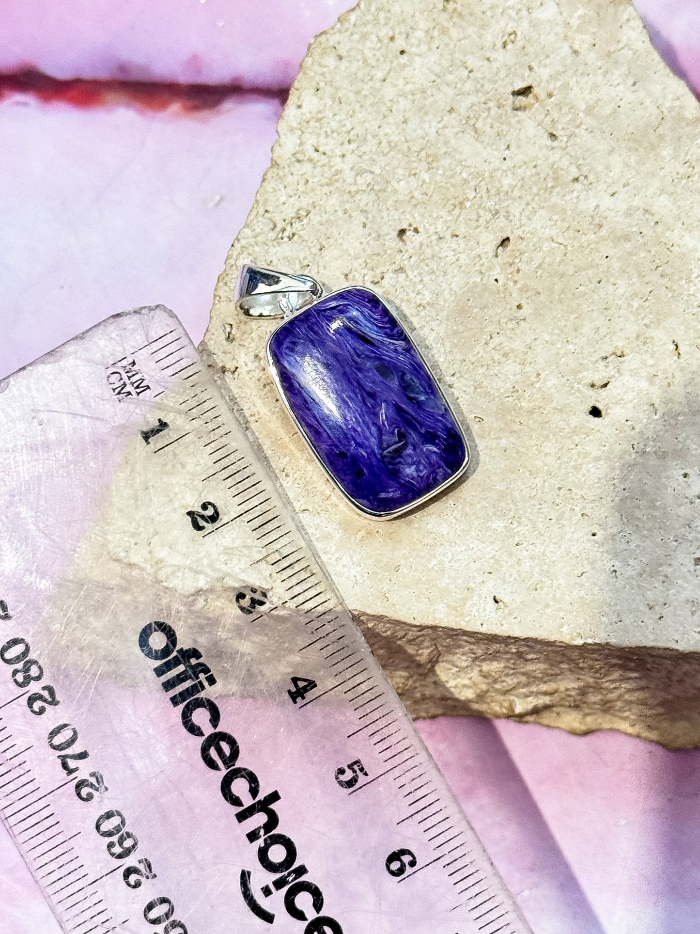 Charoite Pendants