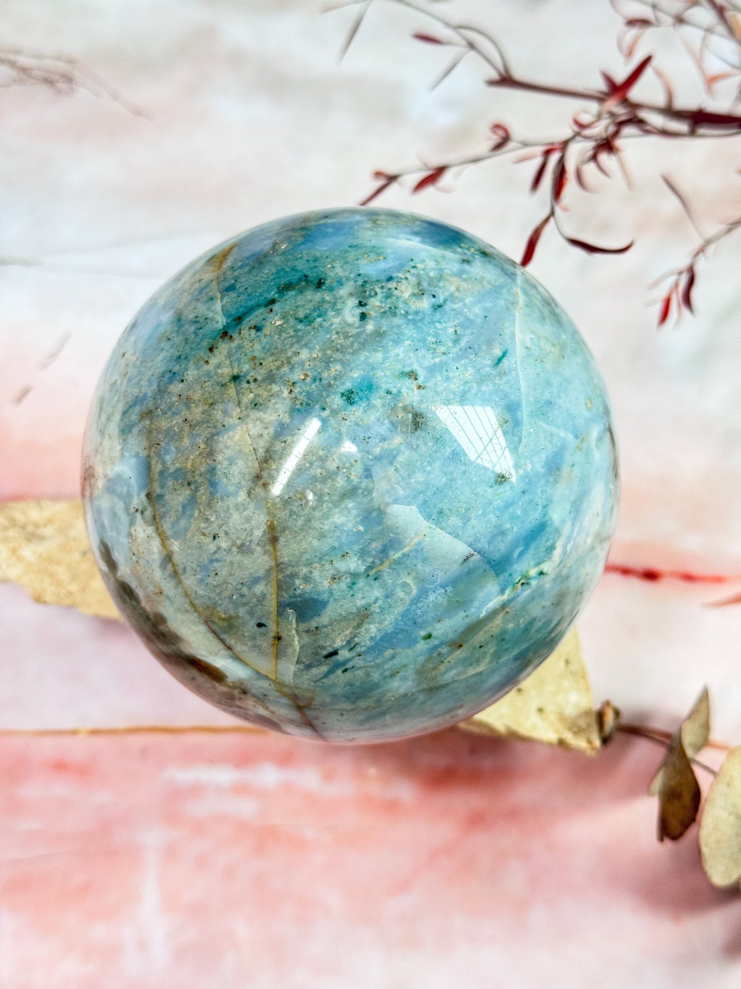Ocean Jasper Sphere