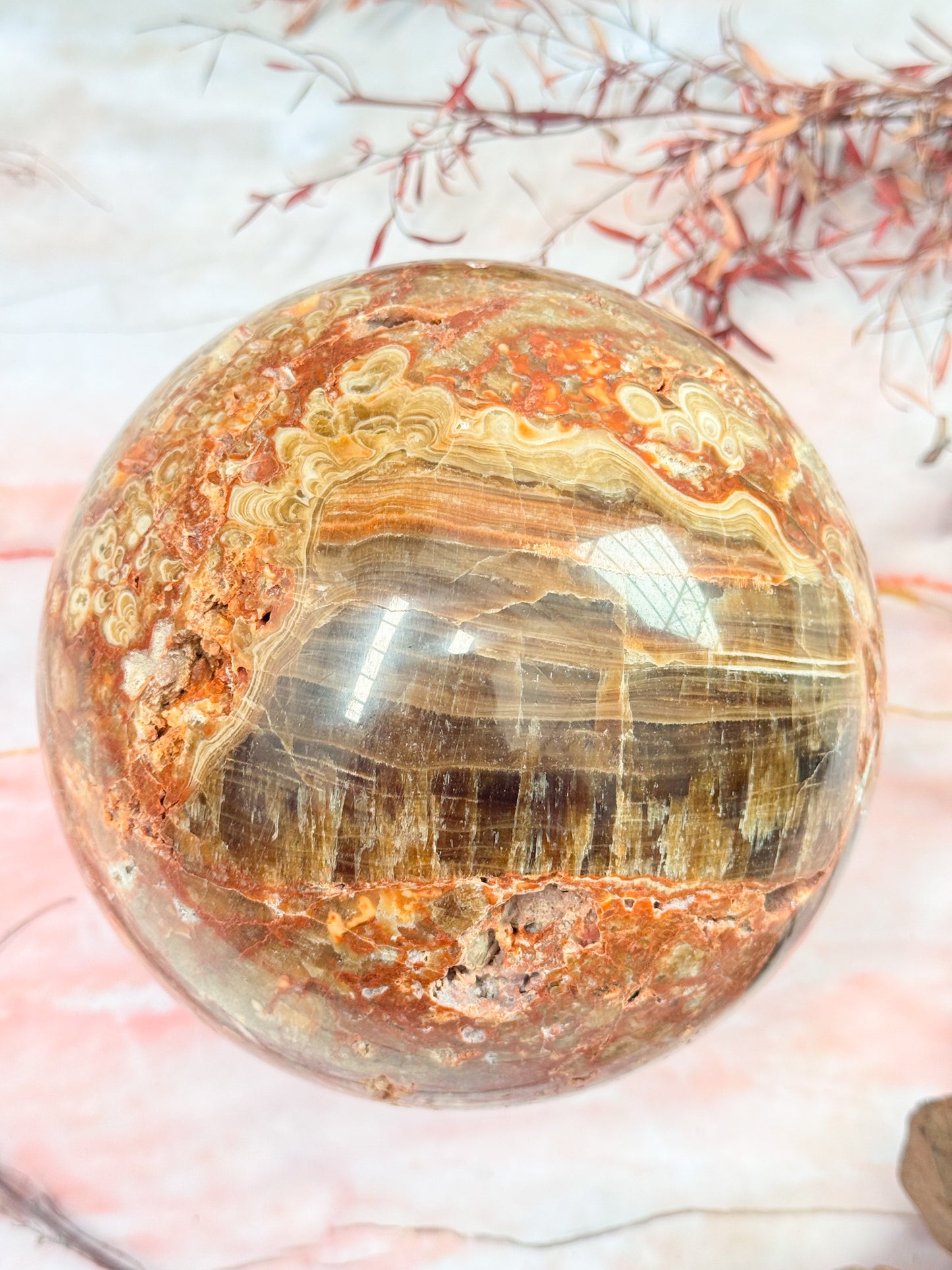 Large Aragonite Sphere