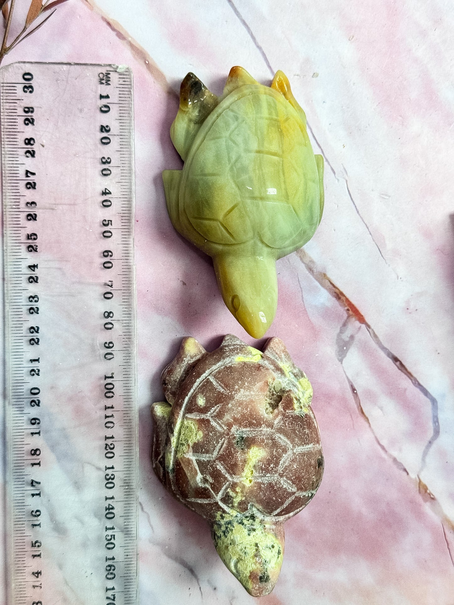 Jasper Turtle Carvings