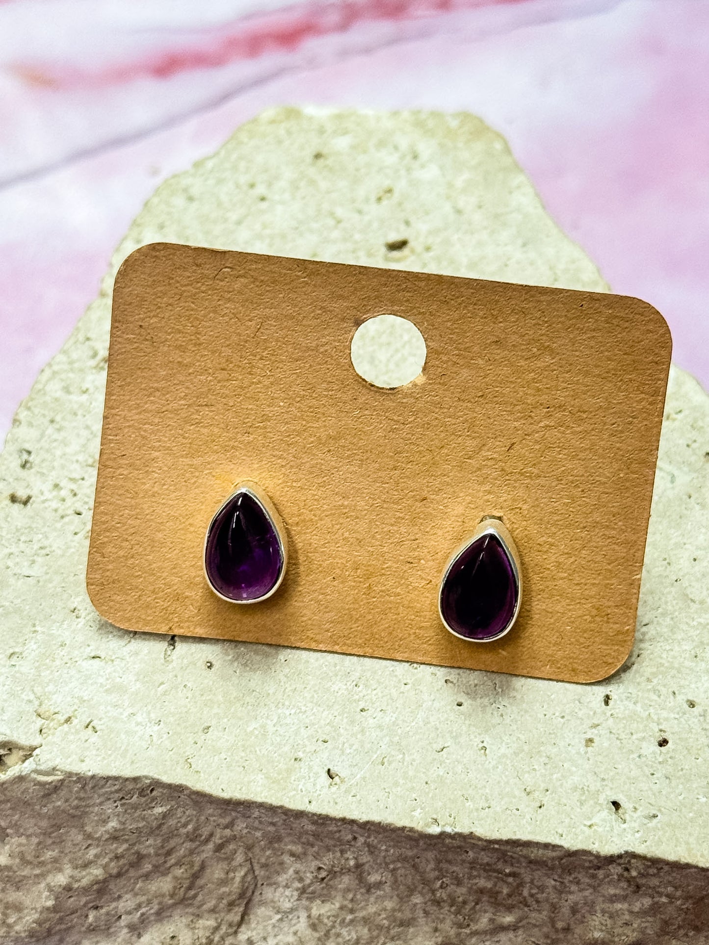 Amethyst Studs