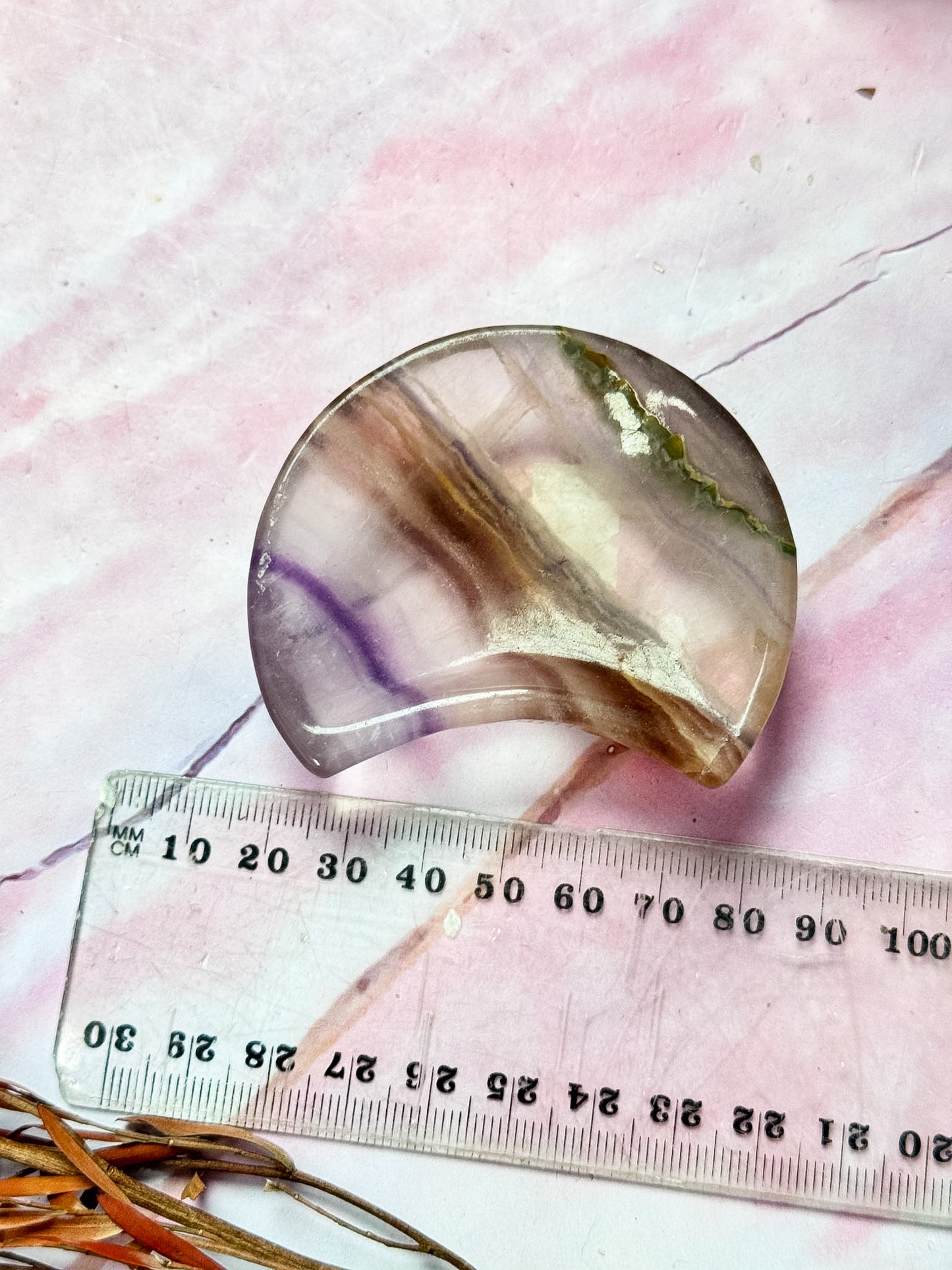 Small Fluorite Moon Bowls