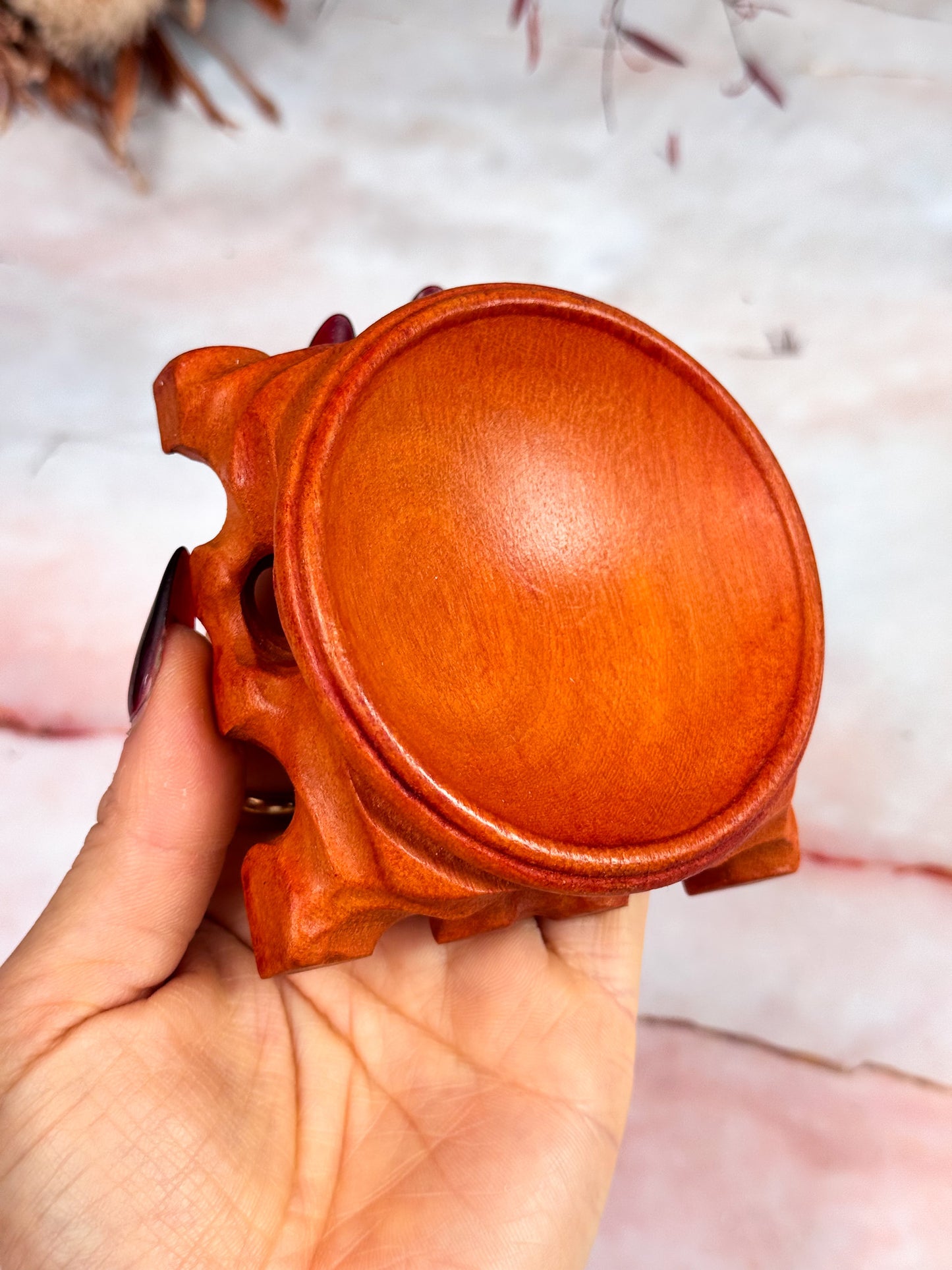 Wooden Sphere Stands