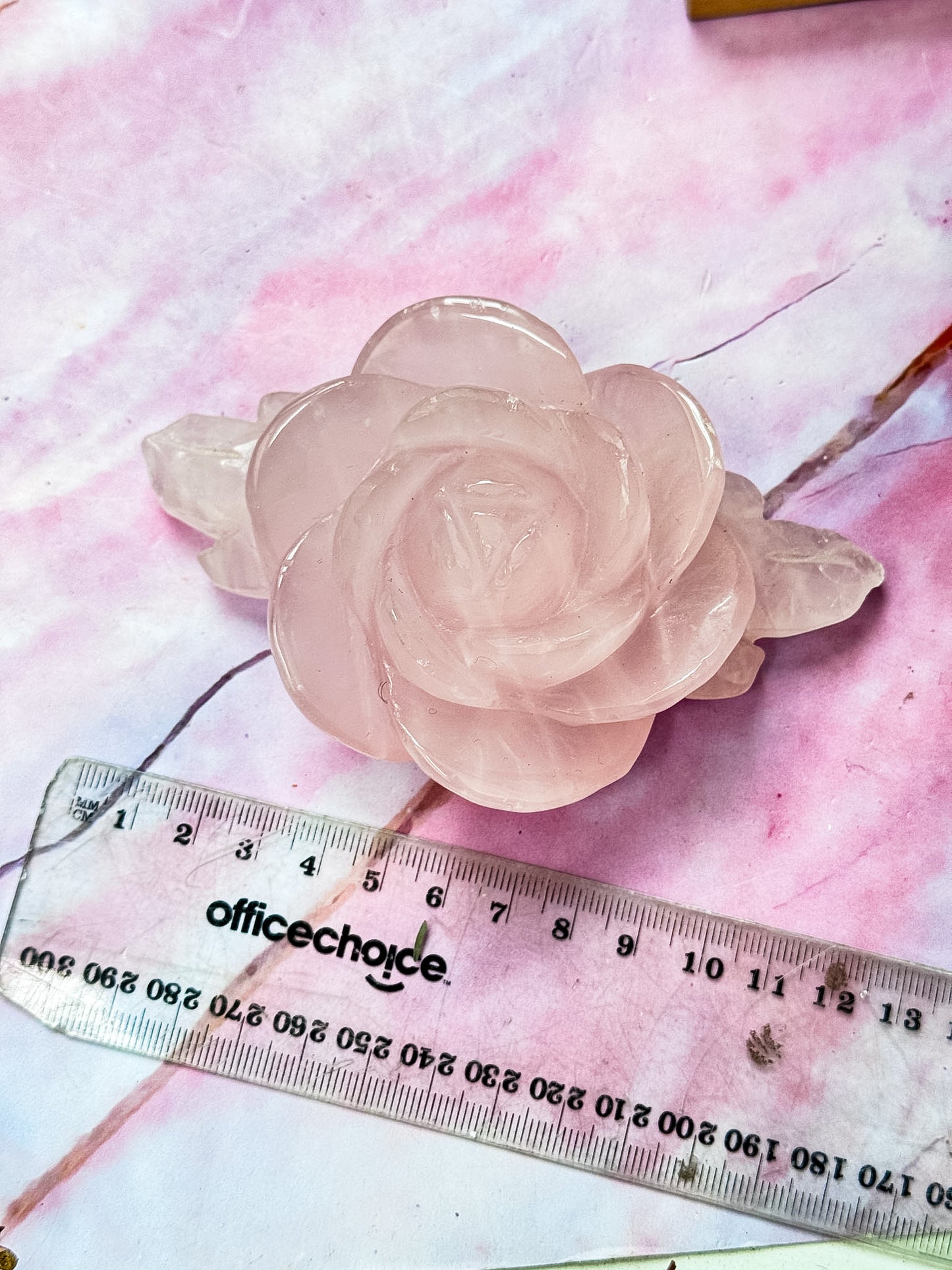 Rose Quartz Rose