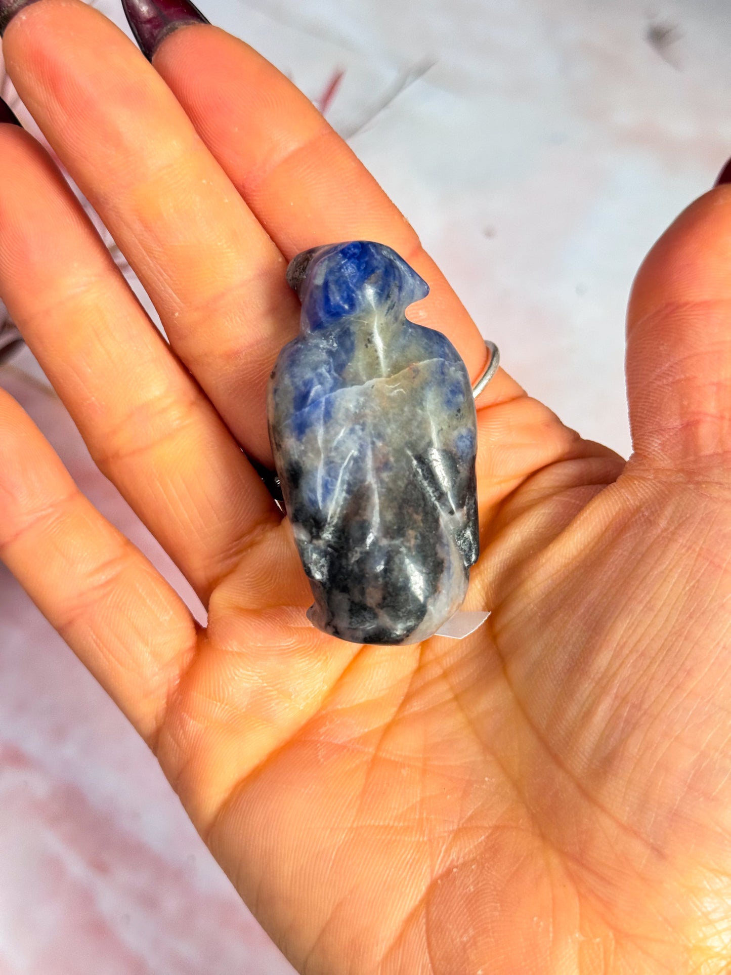 Crystal Angel Dog Carvings