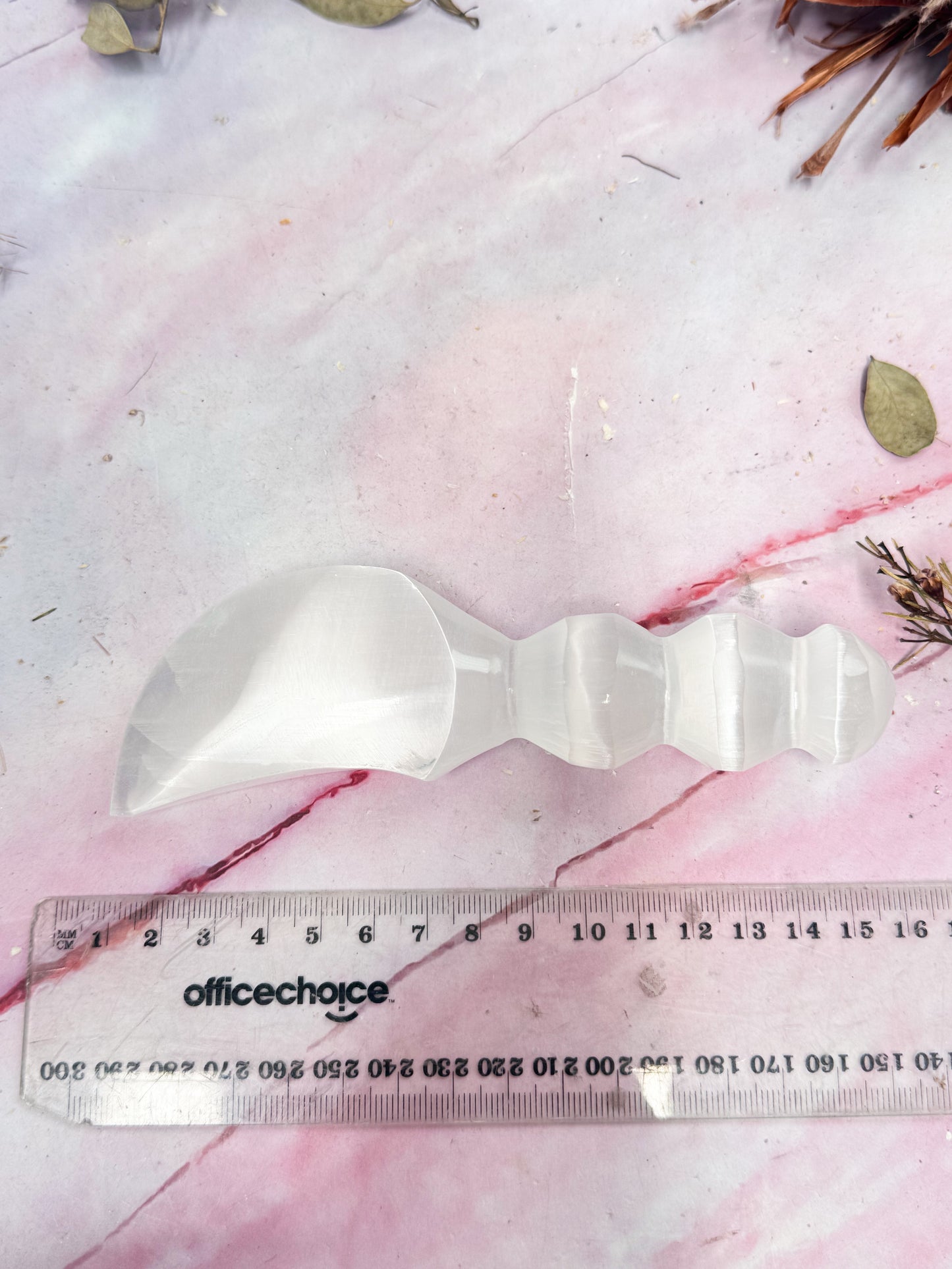 Selenite Knife