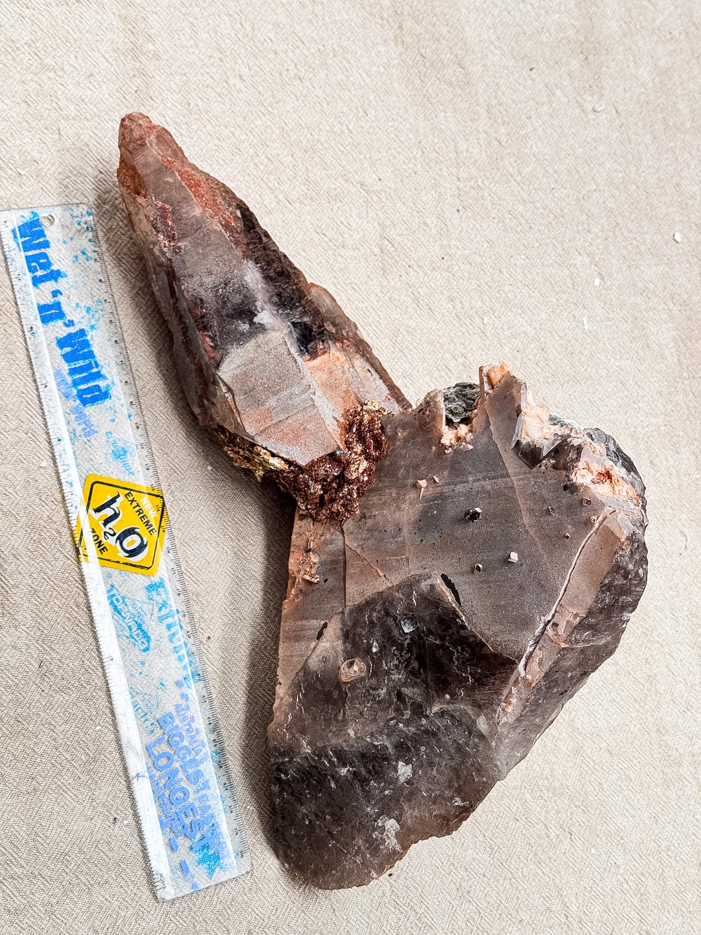 Malawi Smokey Quartz 'Axe' Cluster