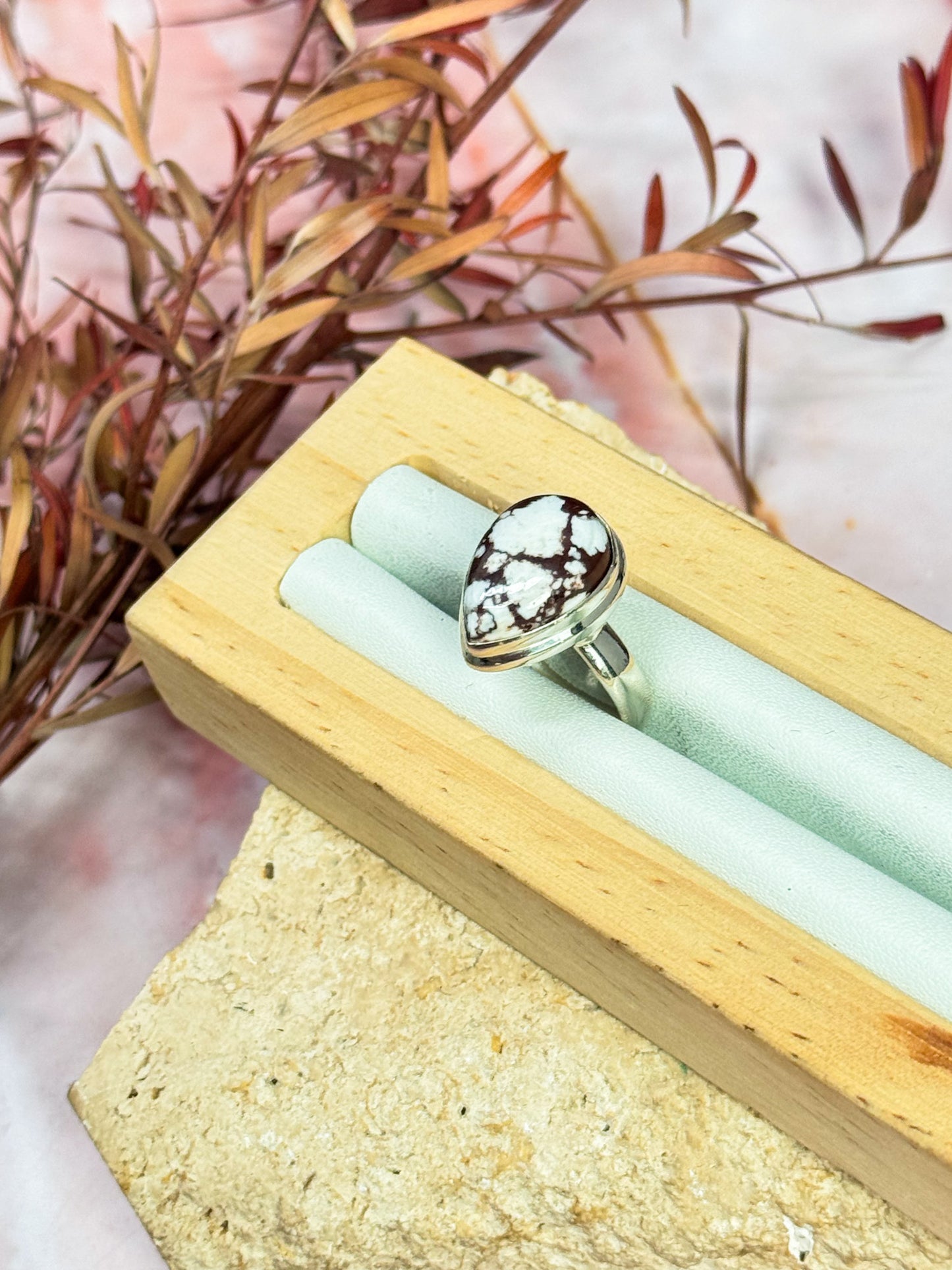 Wild Horse Jasper Ring - Size 6 #2