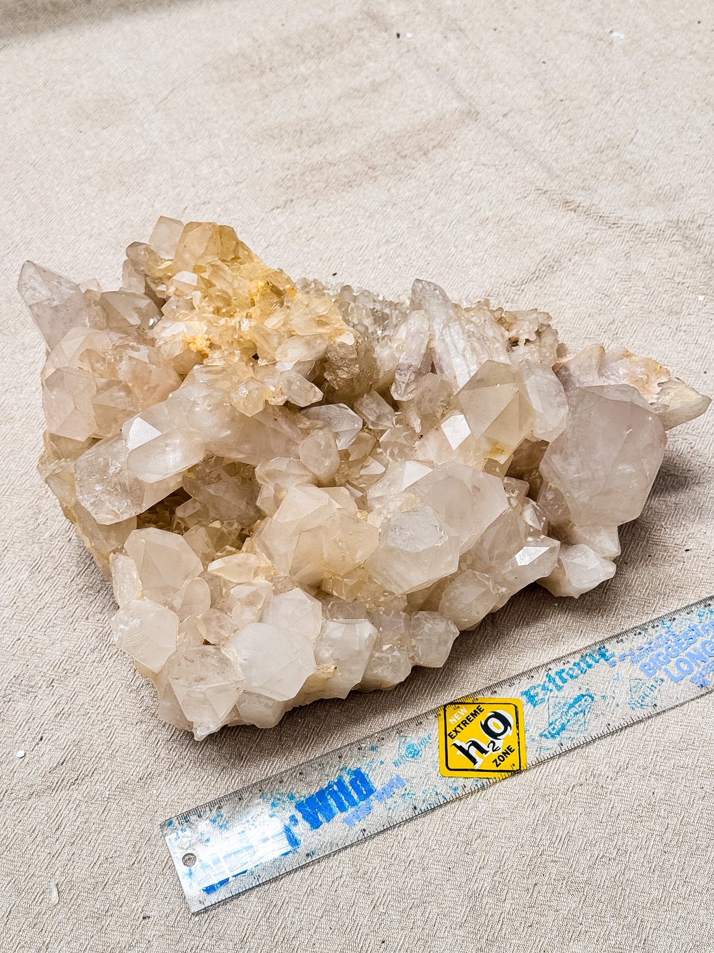 Large Madagascan Quartz Cluster