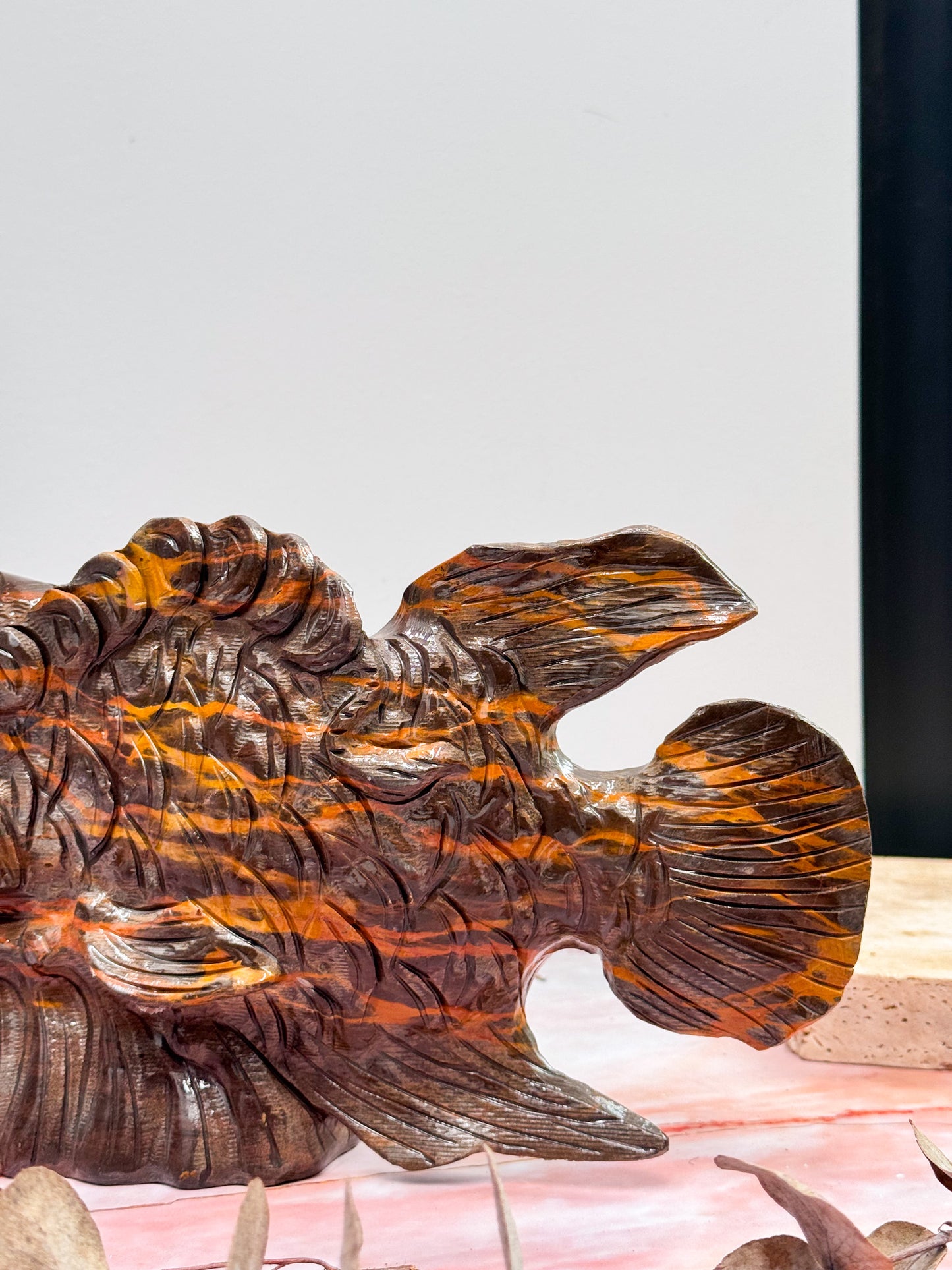 Arowana Jasper Carving
