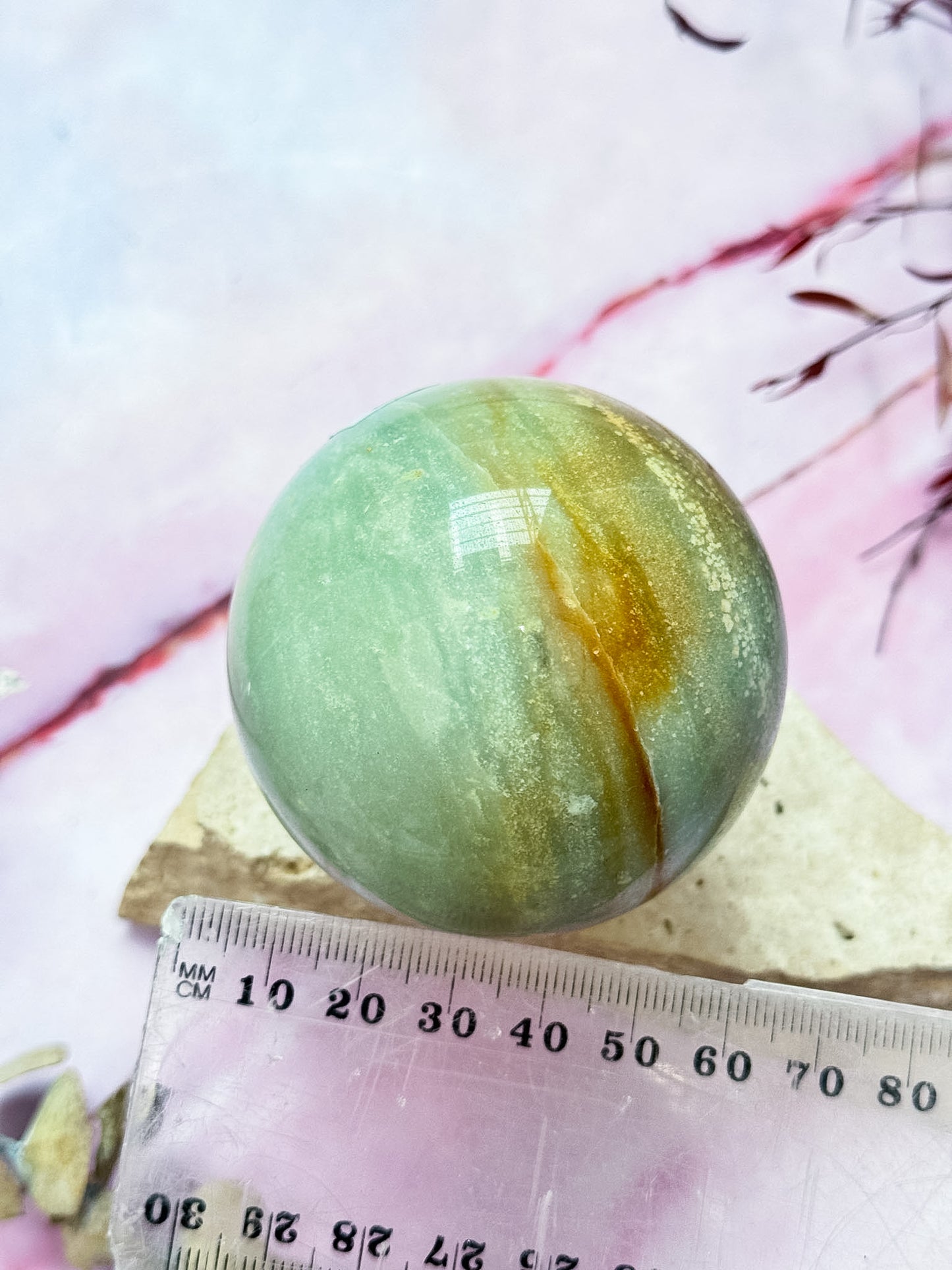 Blue Jasper Sphere