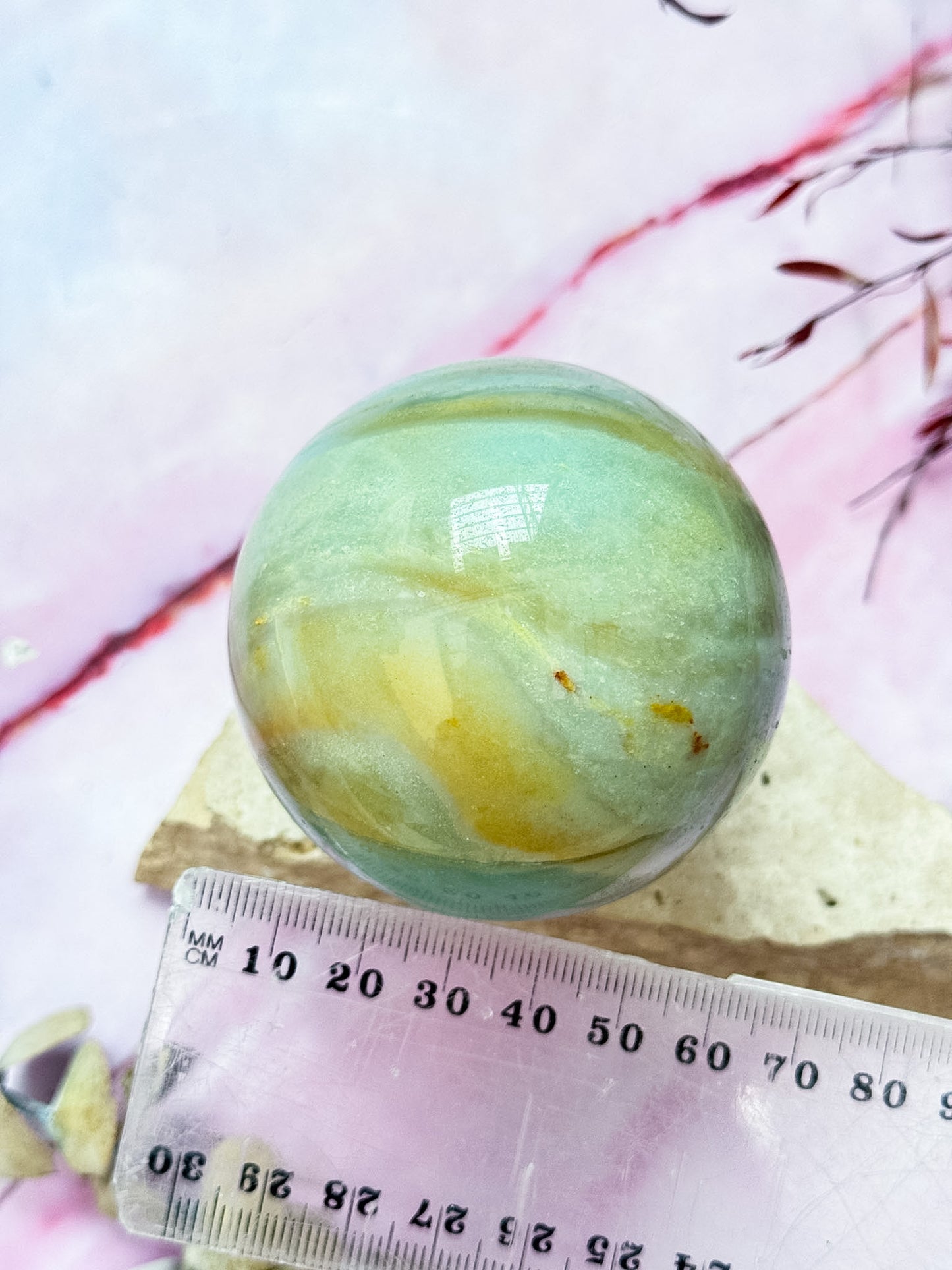 Blue Jasper Sphere