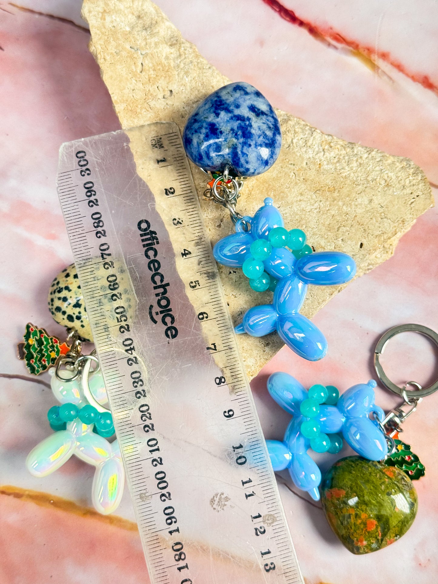 Balloon Dog Keychains