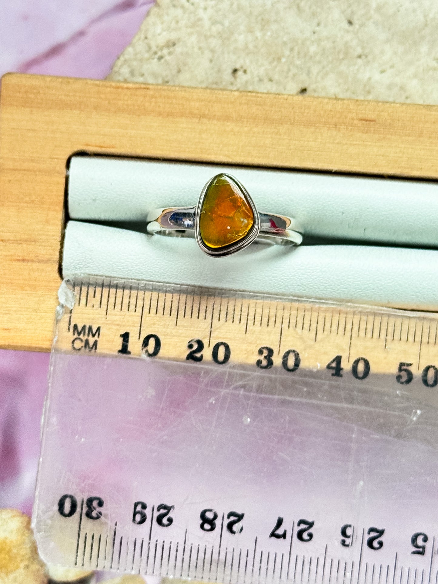 Ammolite Rings - Chunky