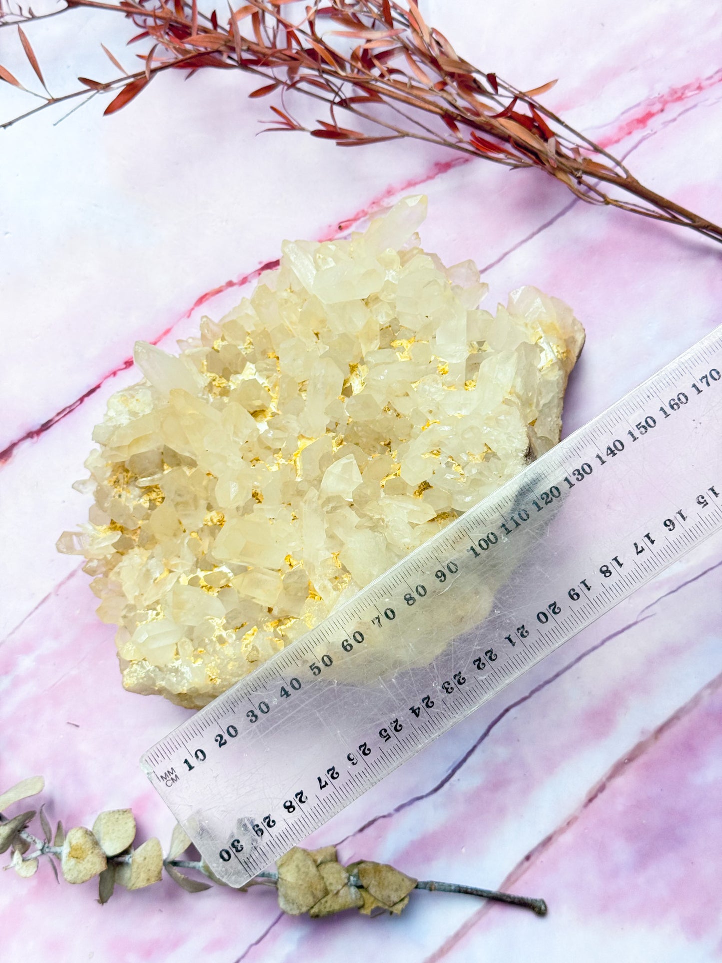 Madagascan Clear Quartz Cluster