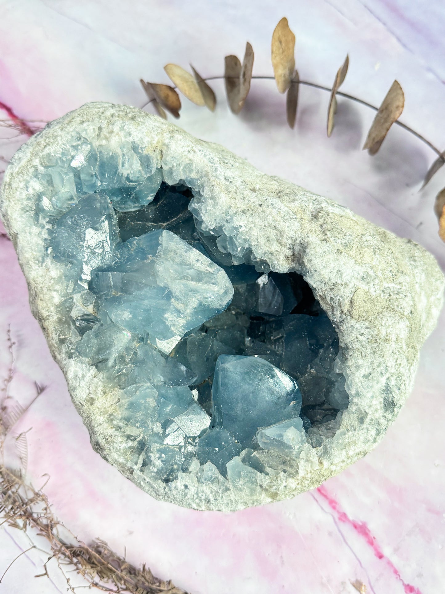Celestite Geode