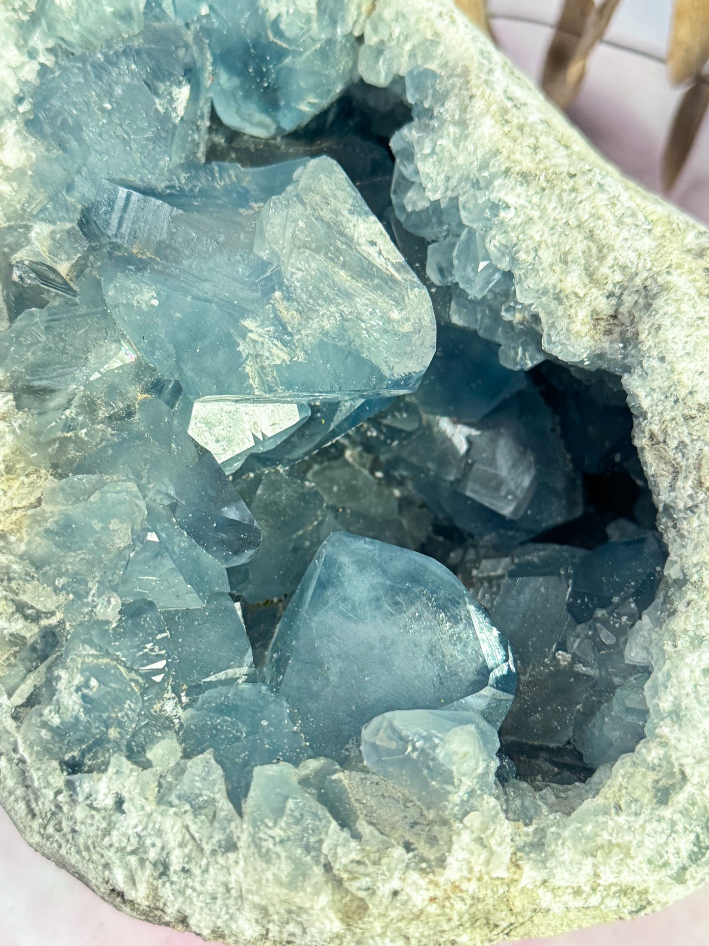 Celestite Geode