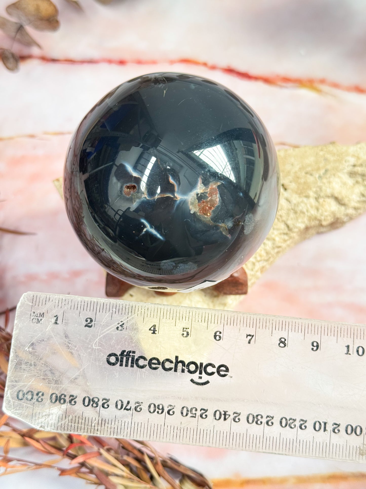 'Eyeball' Agate Sphere