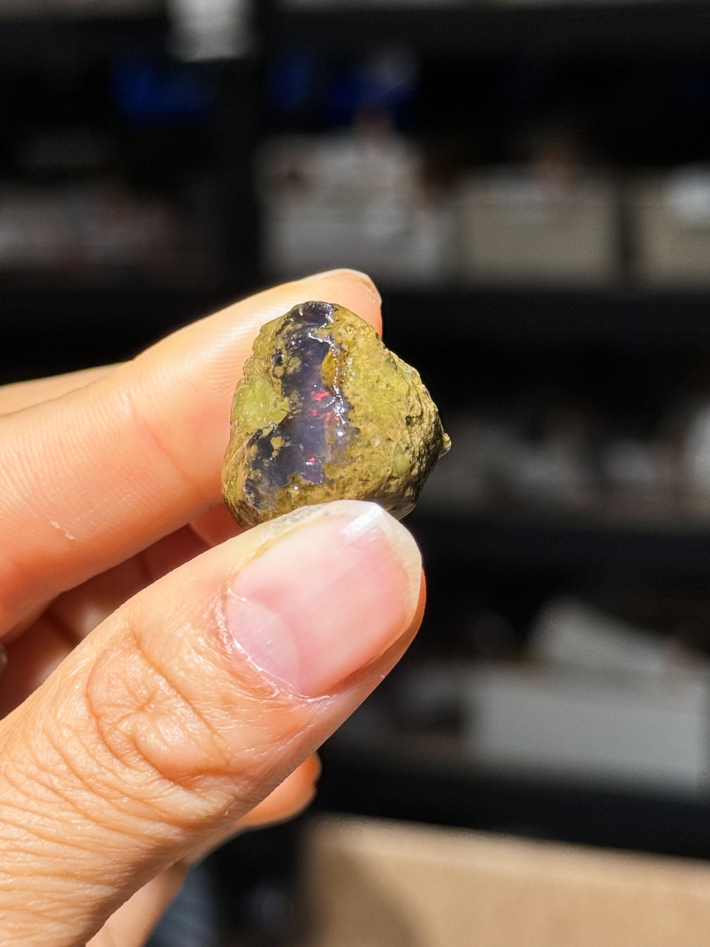 Hydrophane Ethiopian Opal Specimen - E