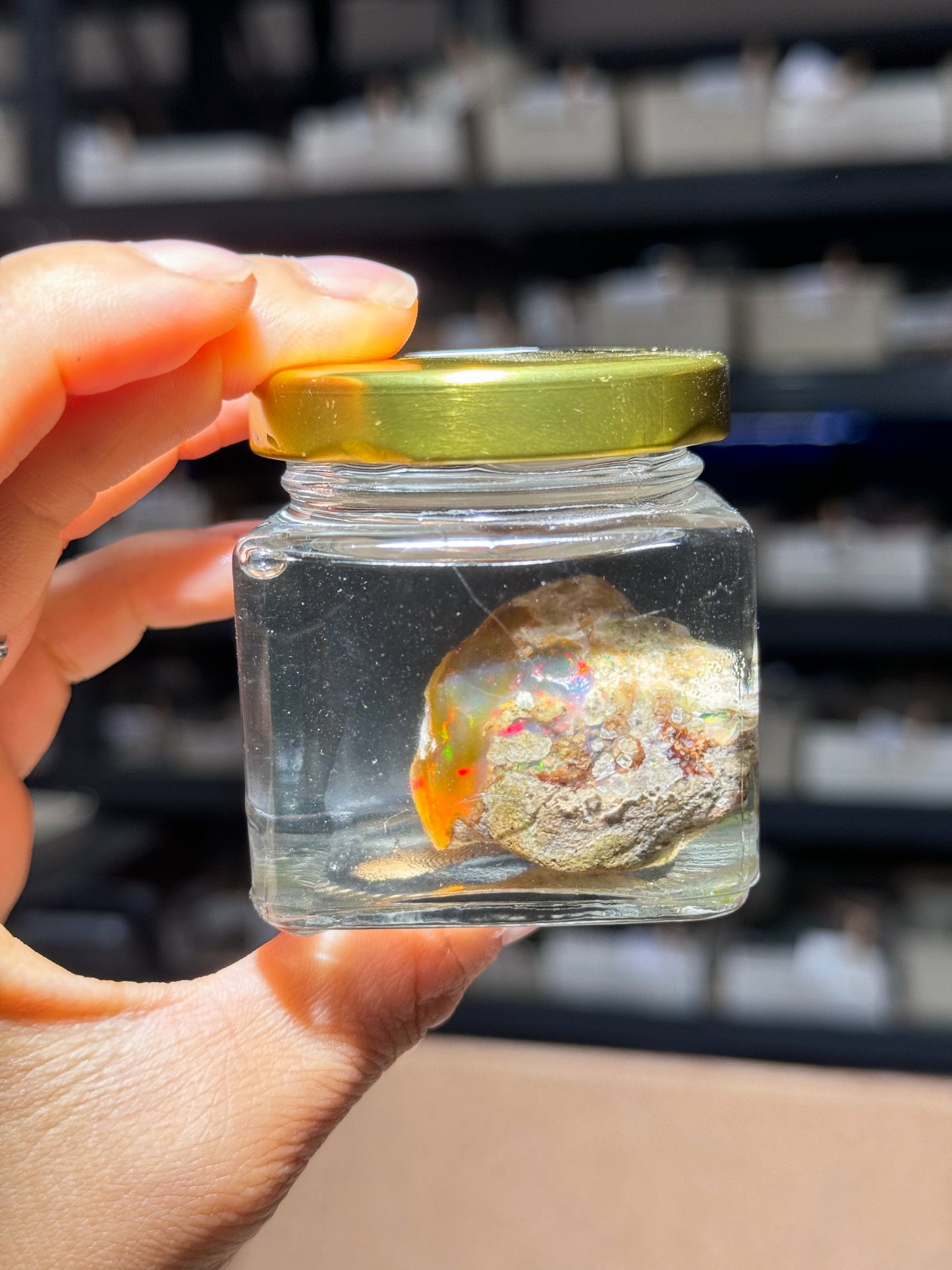 Hydrophane Ethiopian Opal Specimen - V1