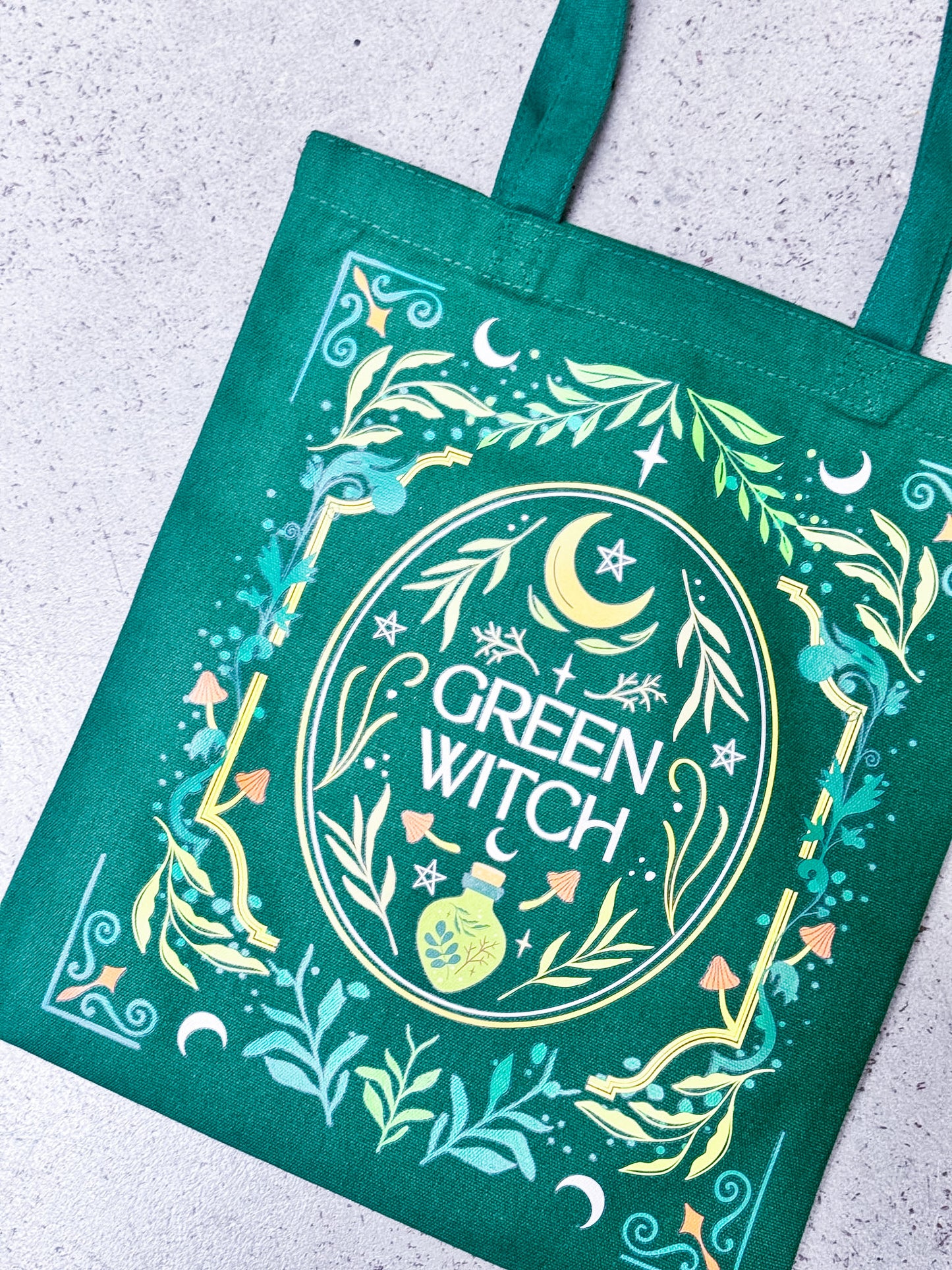 The Green Witch Tote