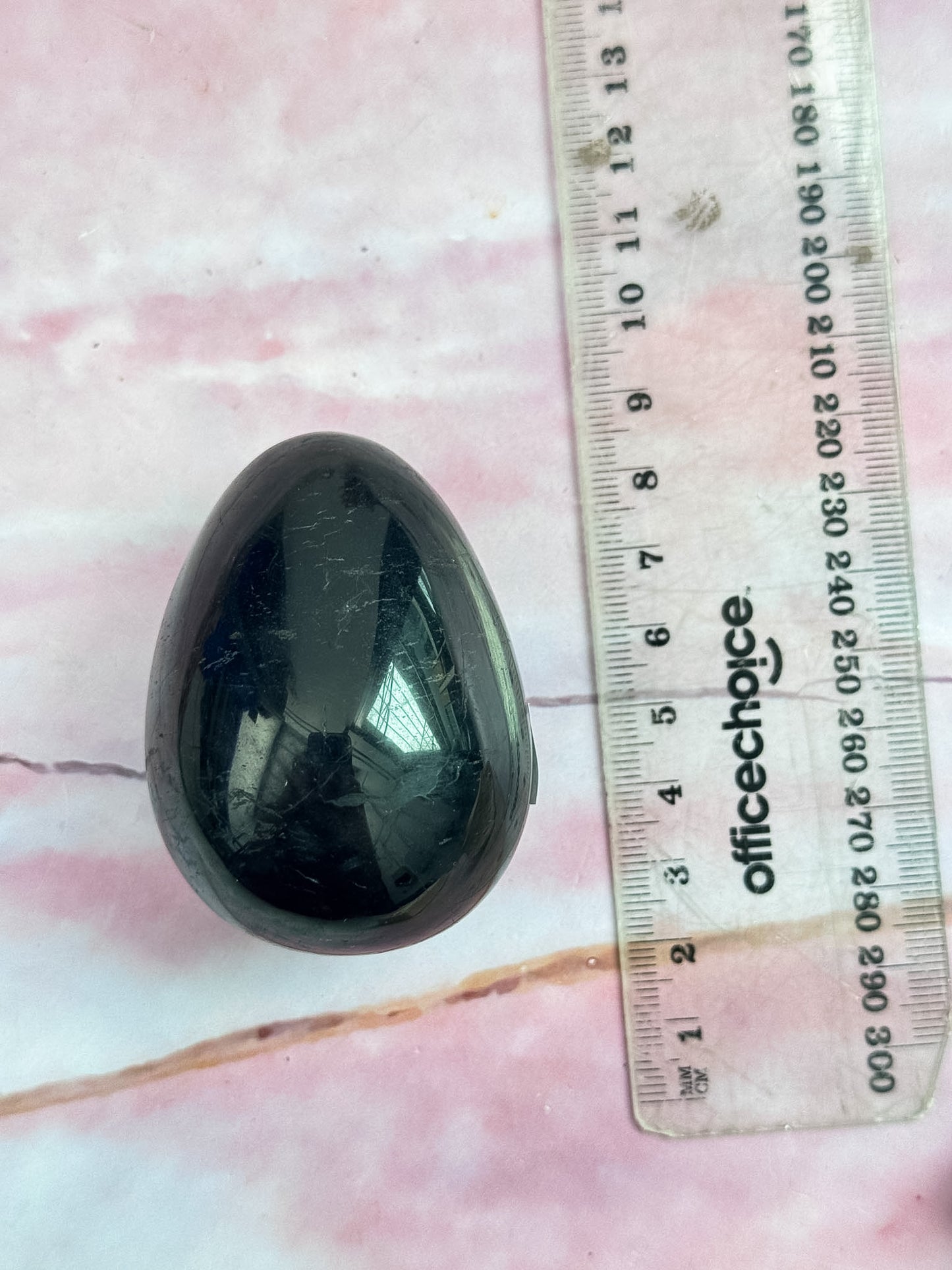Black Tourmaline Eggs