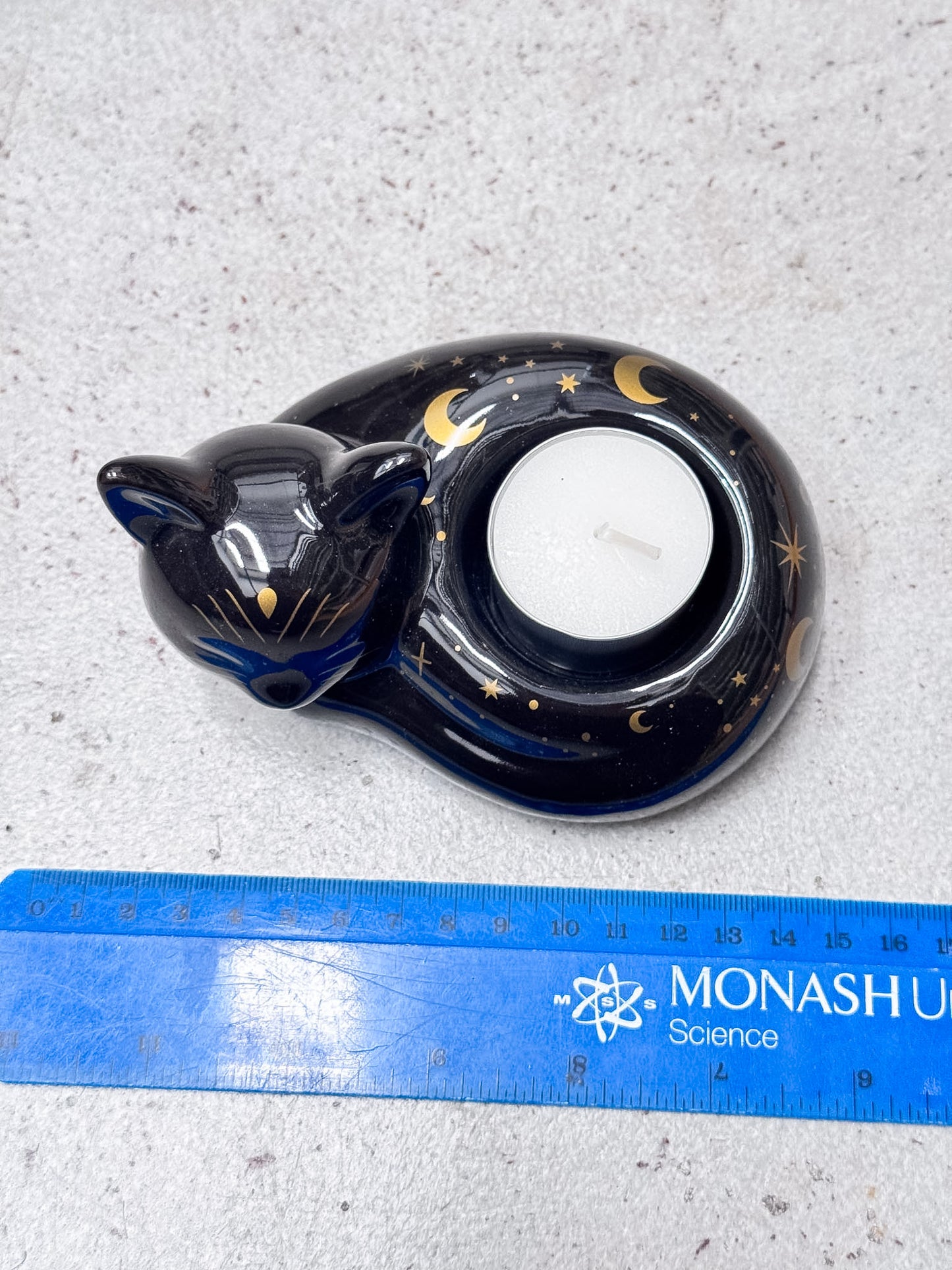 Black Cat Tealight Candle Holder