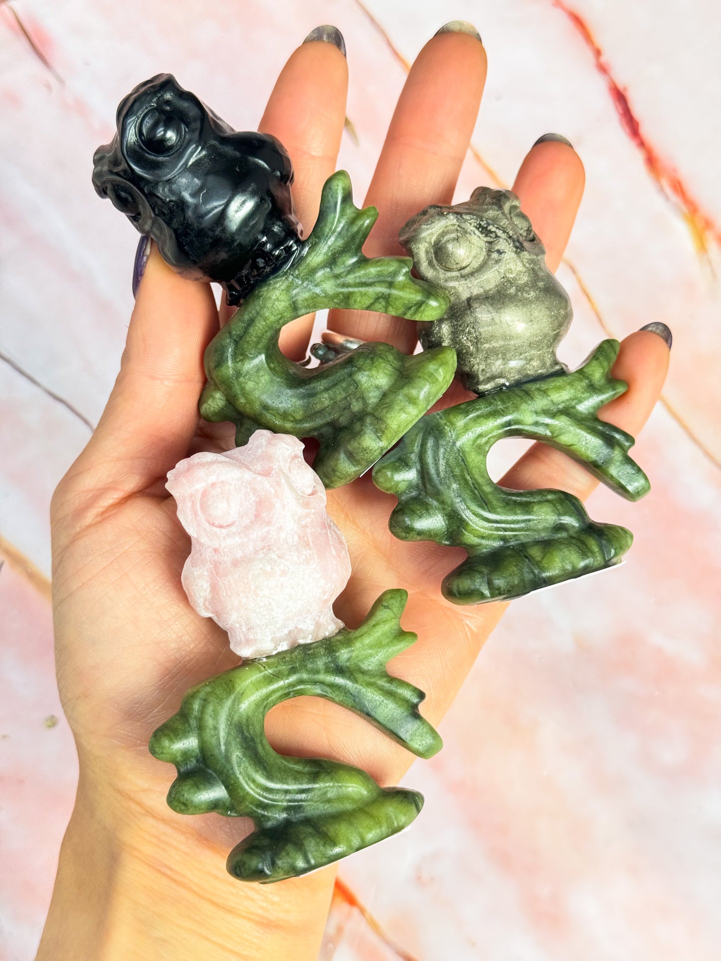 Owl on Branch Carvings