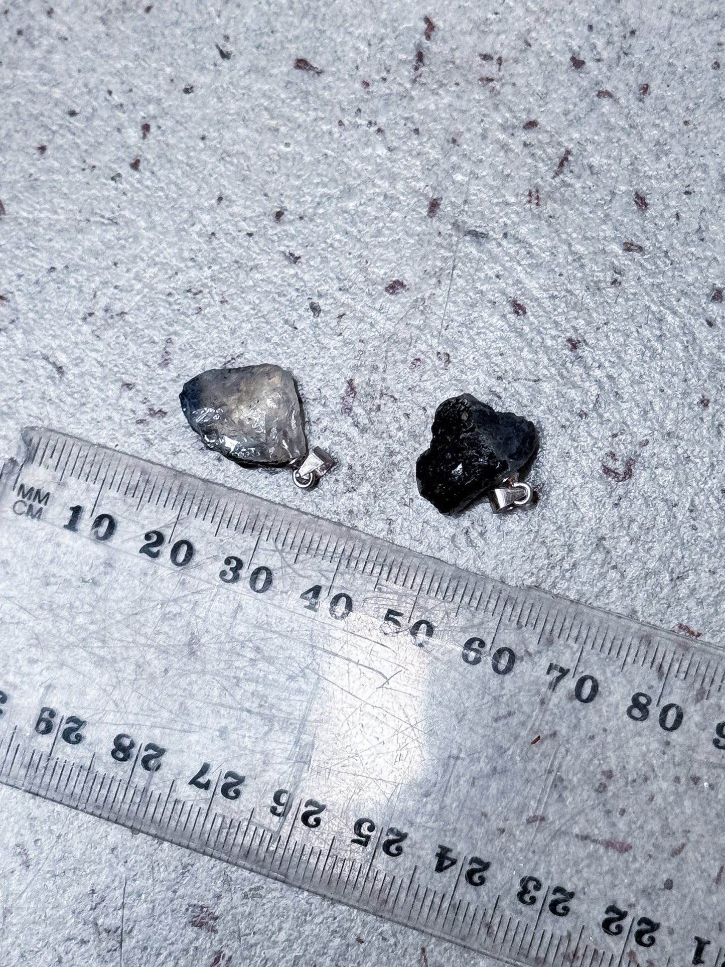 Rough Moonstone Pendants