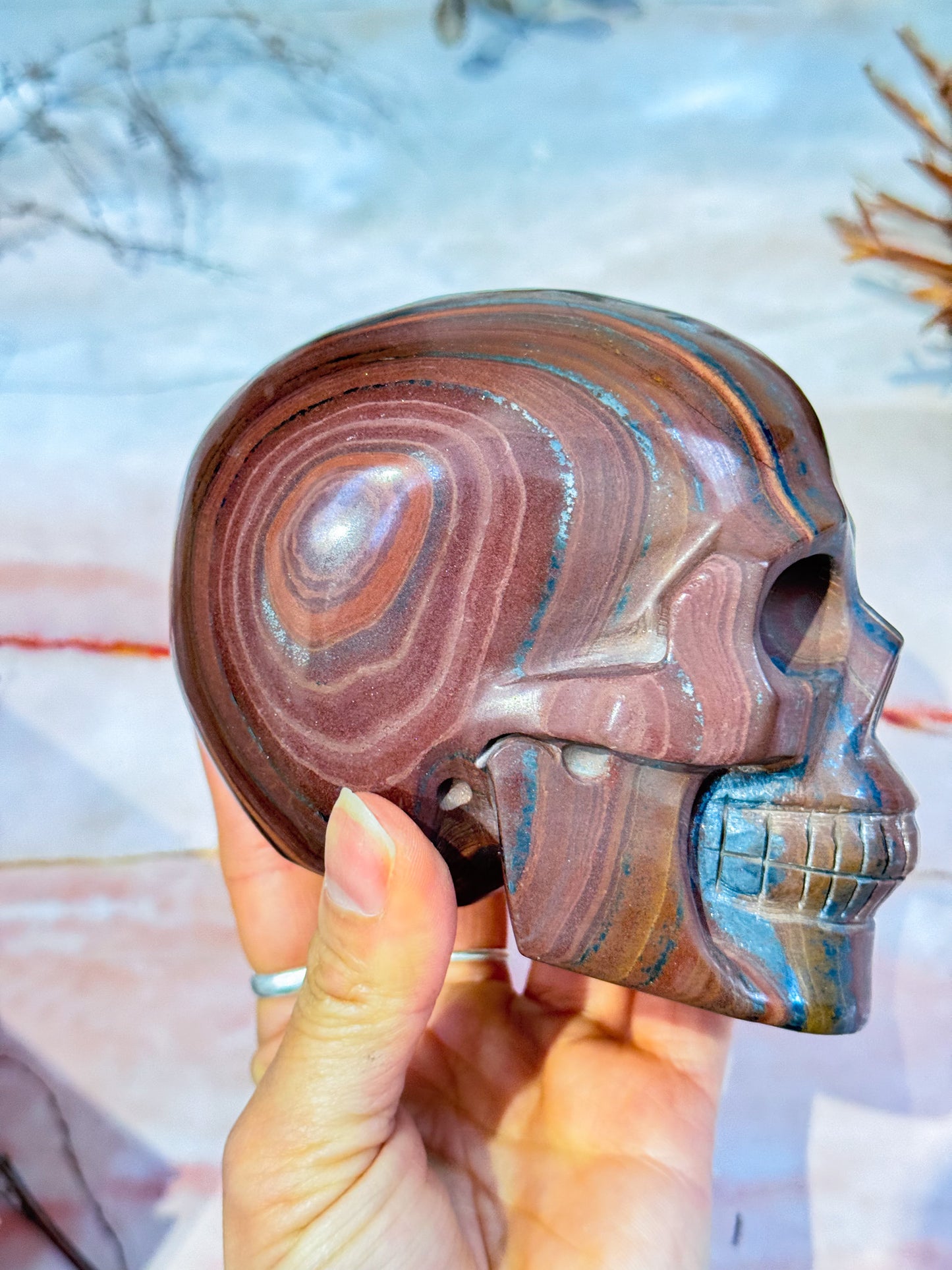 Tiger Iron Skull