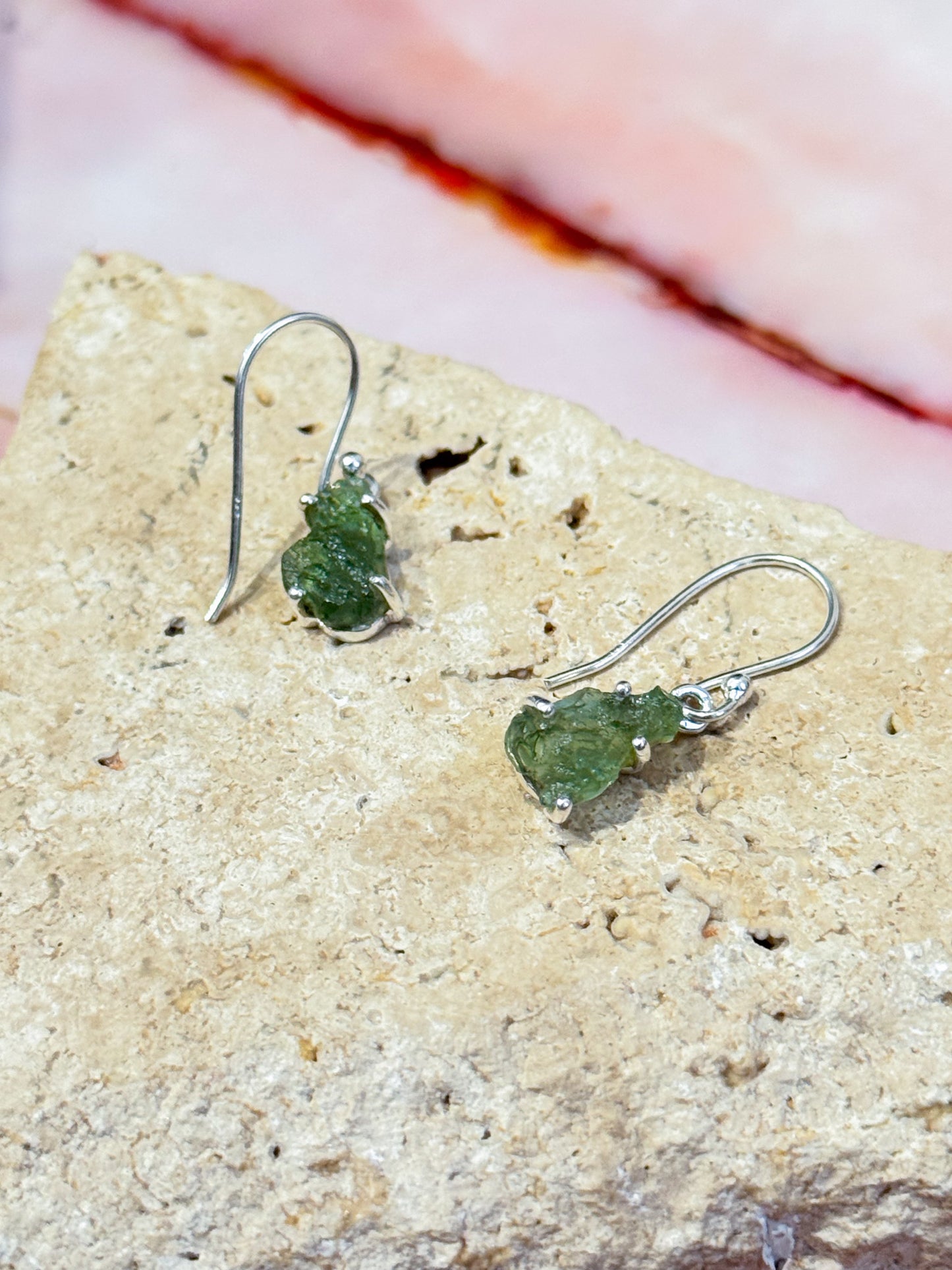 Moldavite Earrings #1